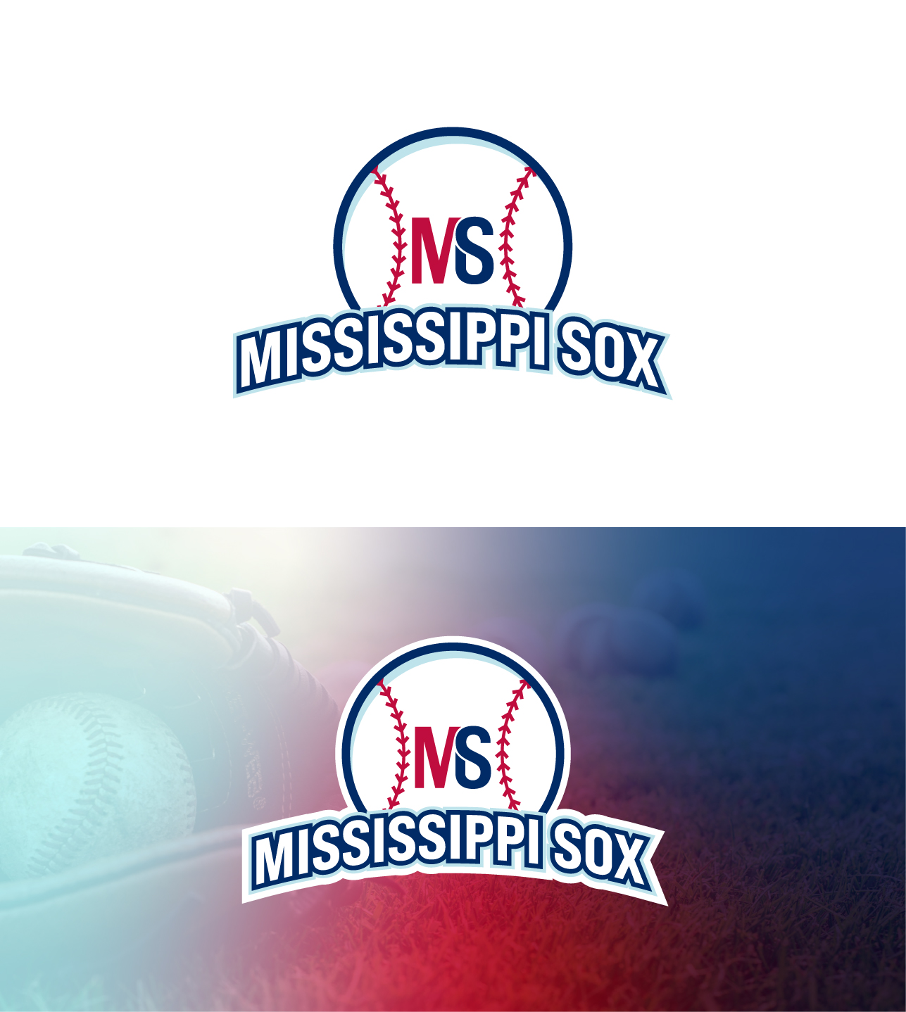 Logo-Design von Asma Waqar für Mississippi Sox | Design #33092521