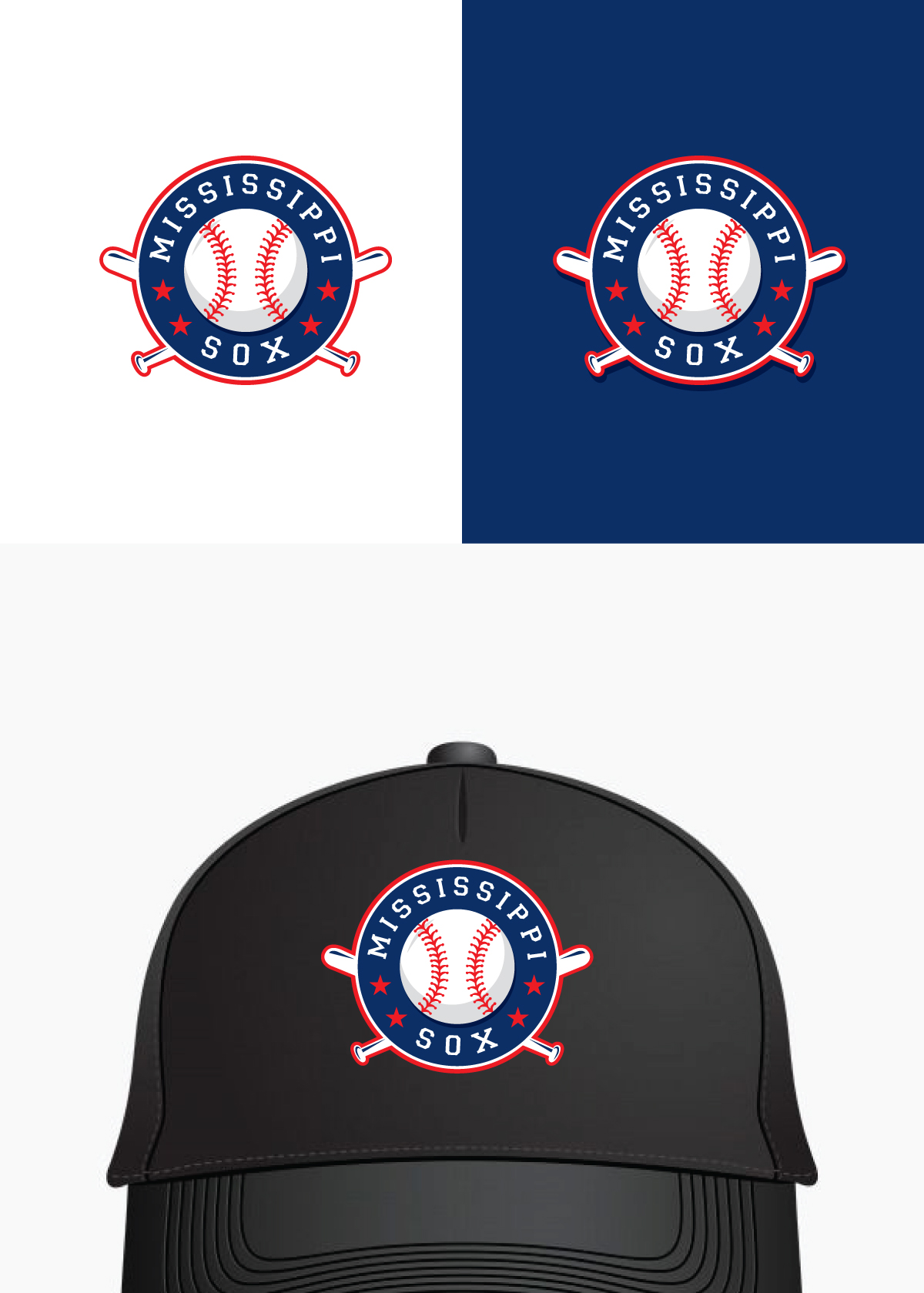 Logo Design by step forward 2 for Mississippi Sox | Design #33089130