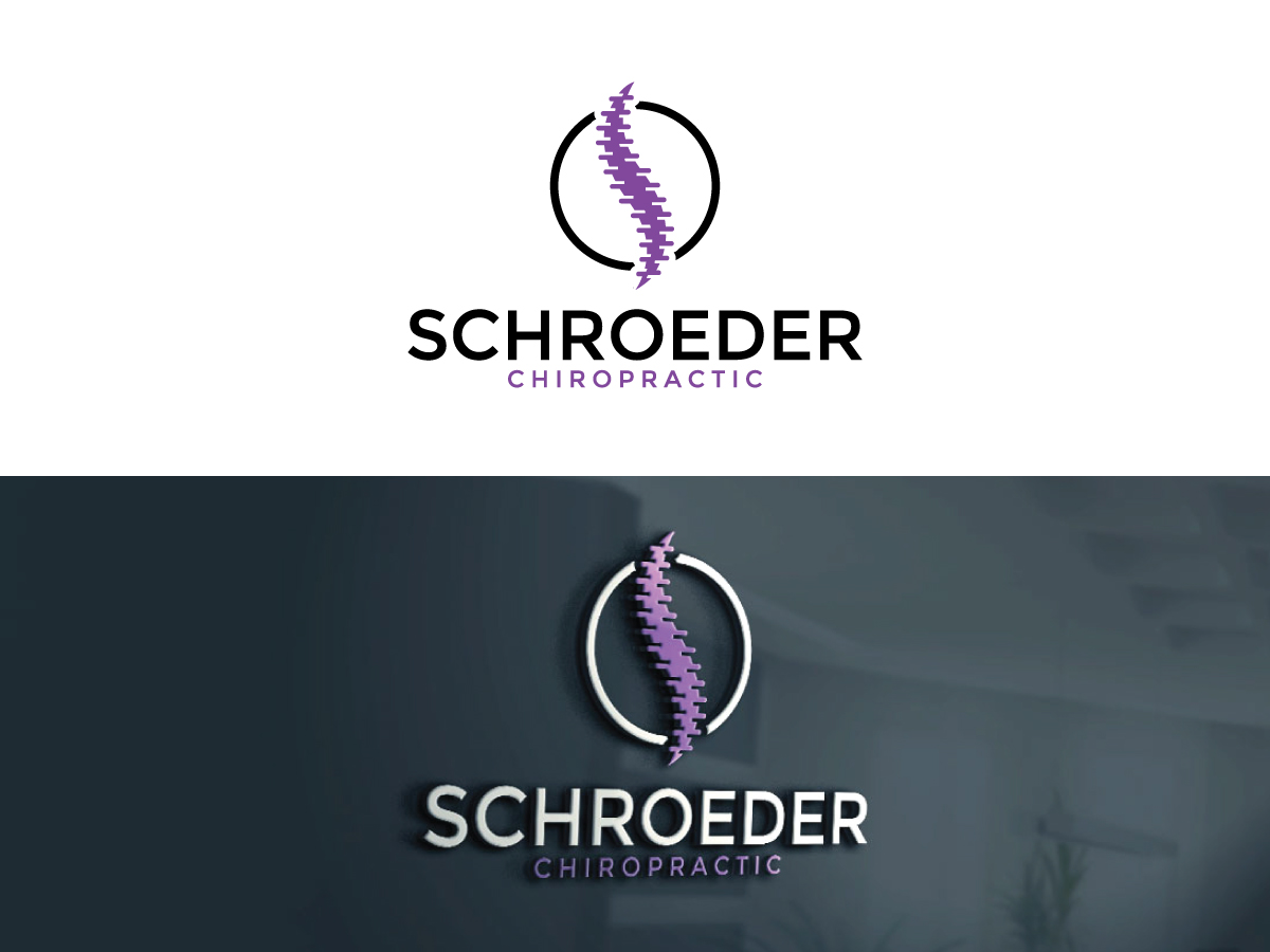 Logo-Design von 439 Creations für Schroeder Chiropractic | Design #33094138