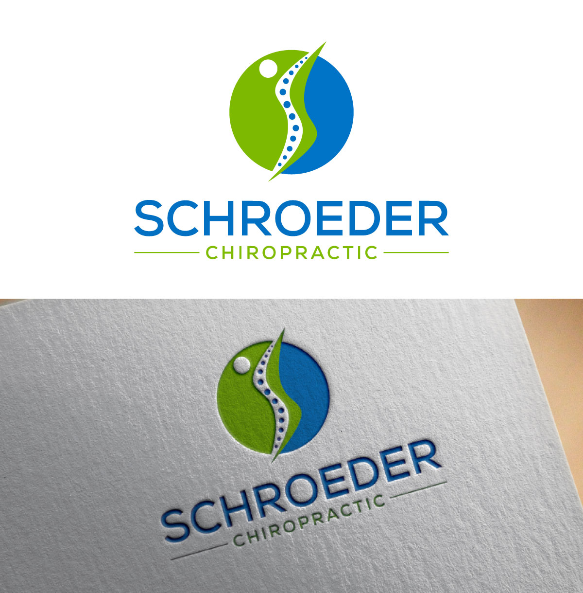 Logo Design by Danial07 for Schroeder Chiropractic | Design #33087185