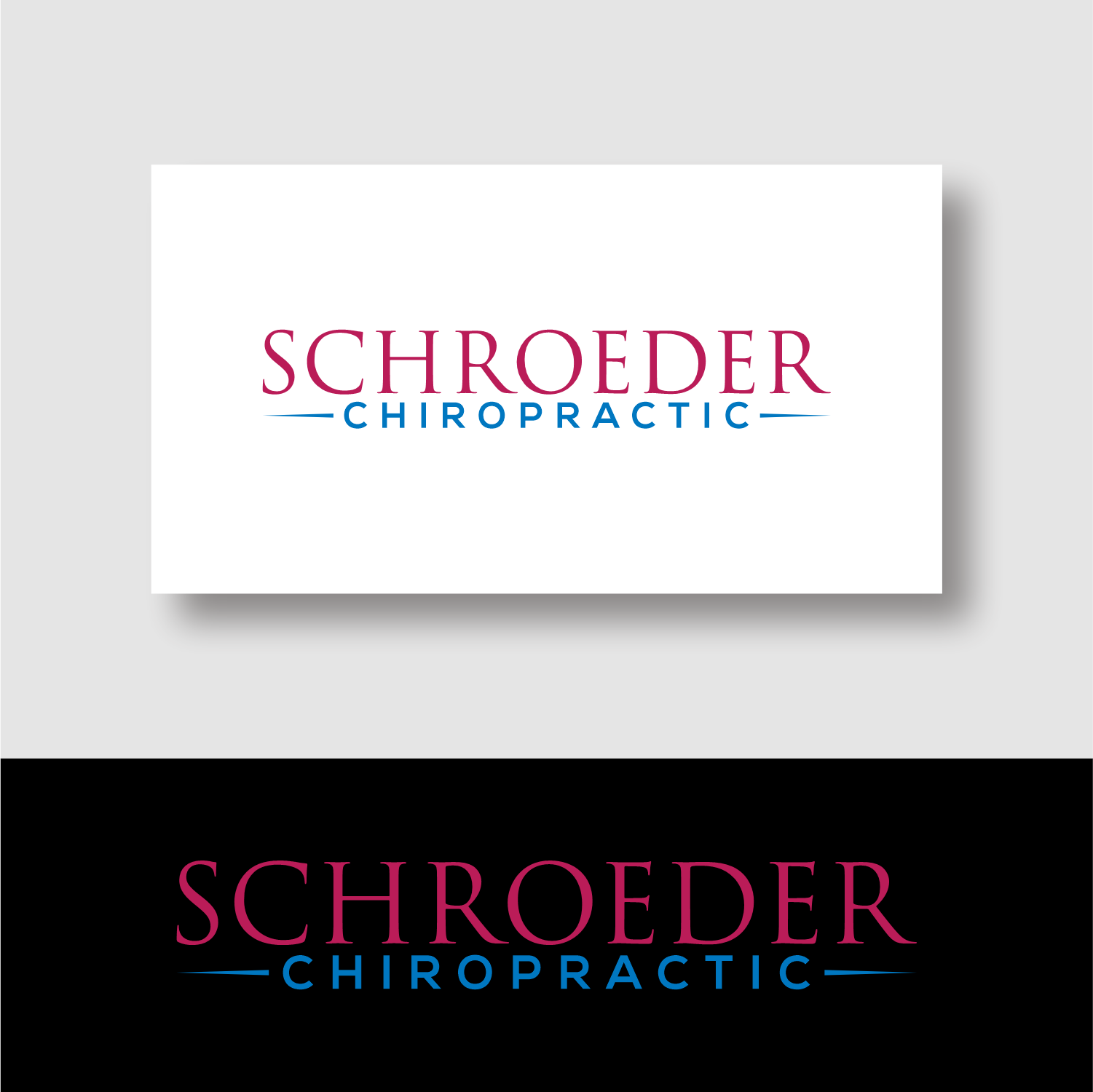 Logo Design by semarco for Schroeder Chiropractic | Design #33081198