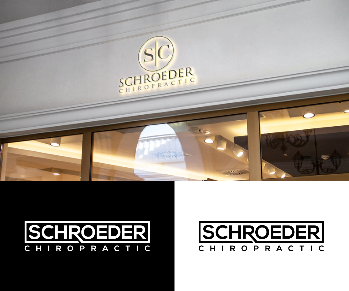 Design de Logo par Roxy Art pour Schroeder Chiropractic | Design #33104001