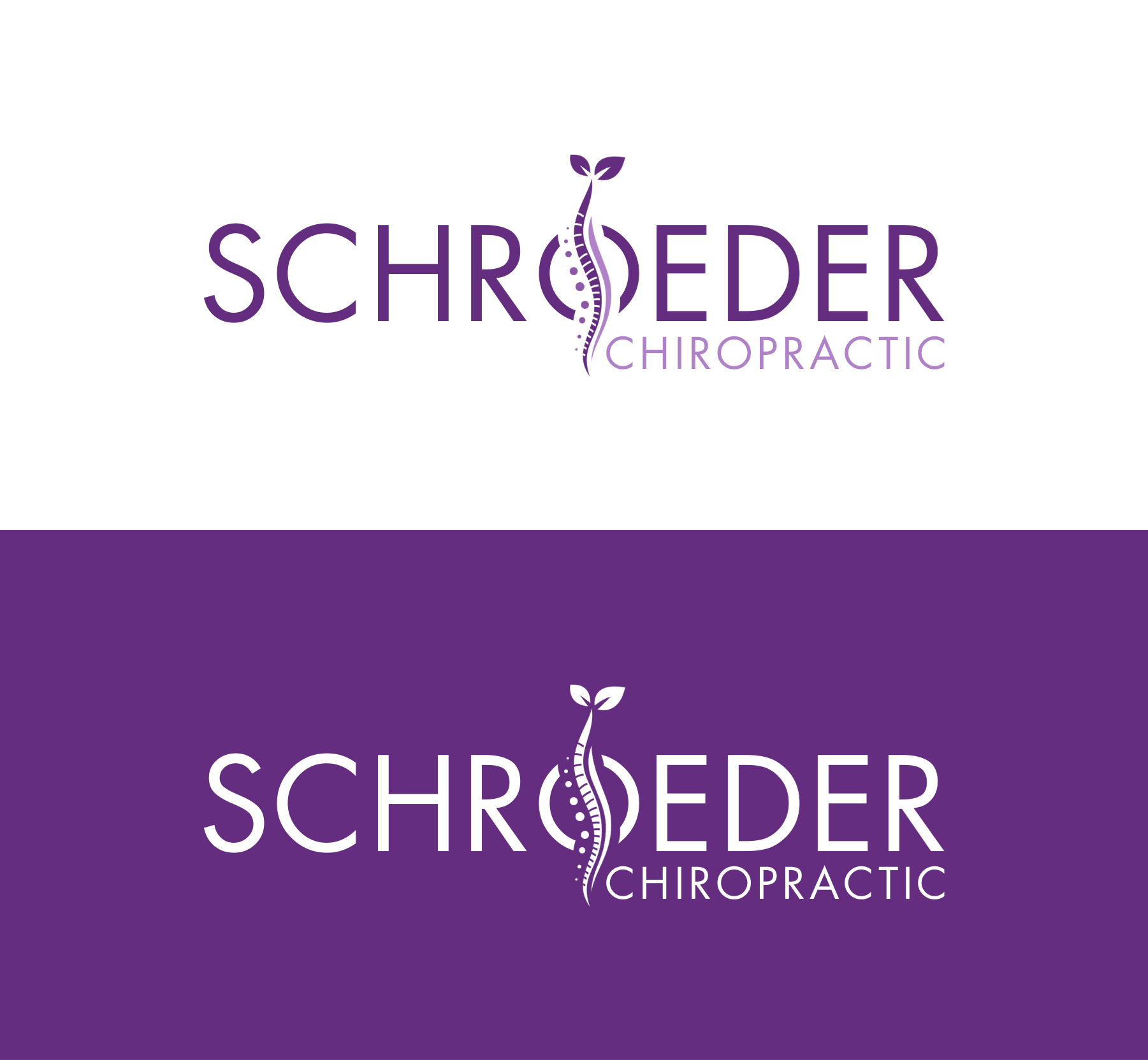 Logo-Design von Liinart für Schroeder Chiropractic | Design #33083966