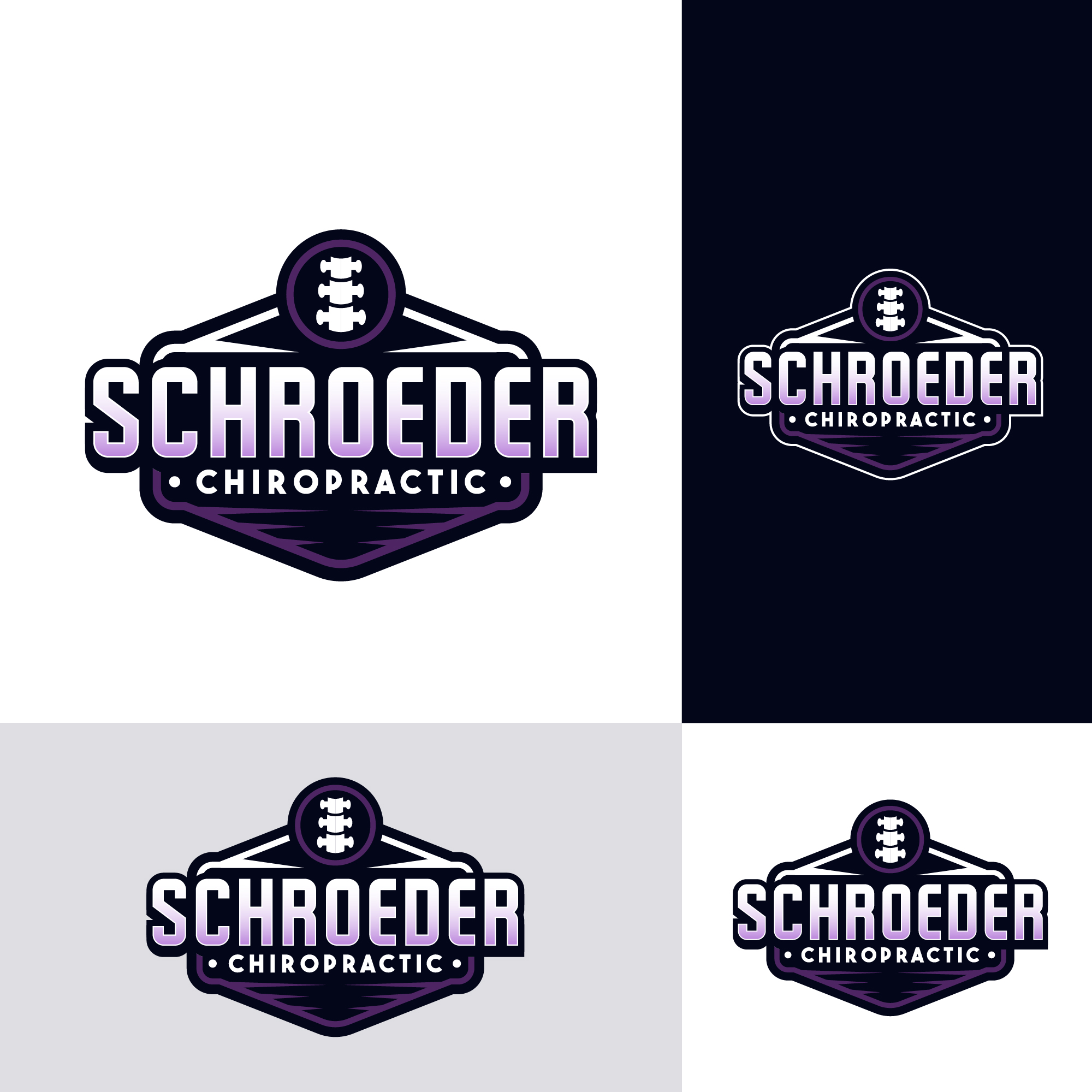 Logo-Design von Transformed Design Inc. für Schroeder Chiropractic | Design #33086493