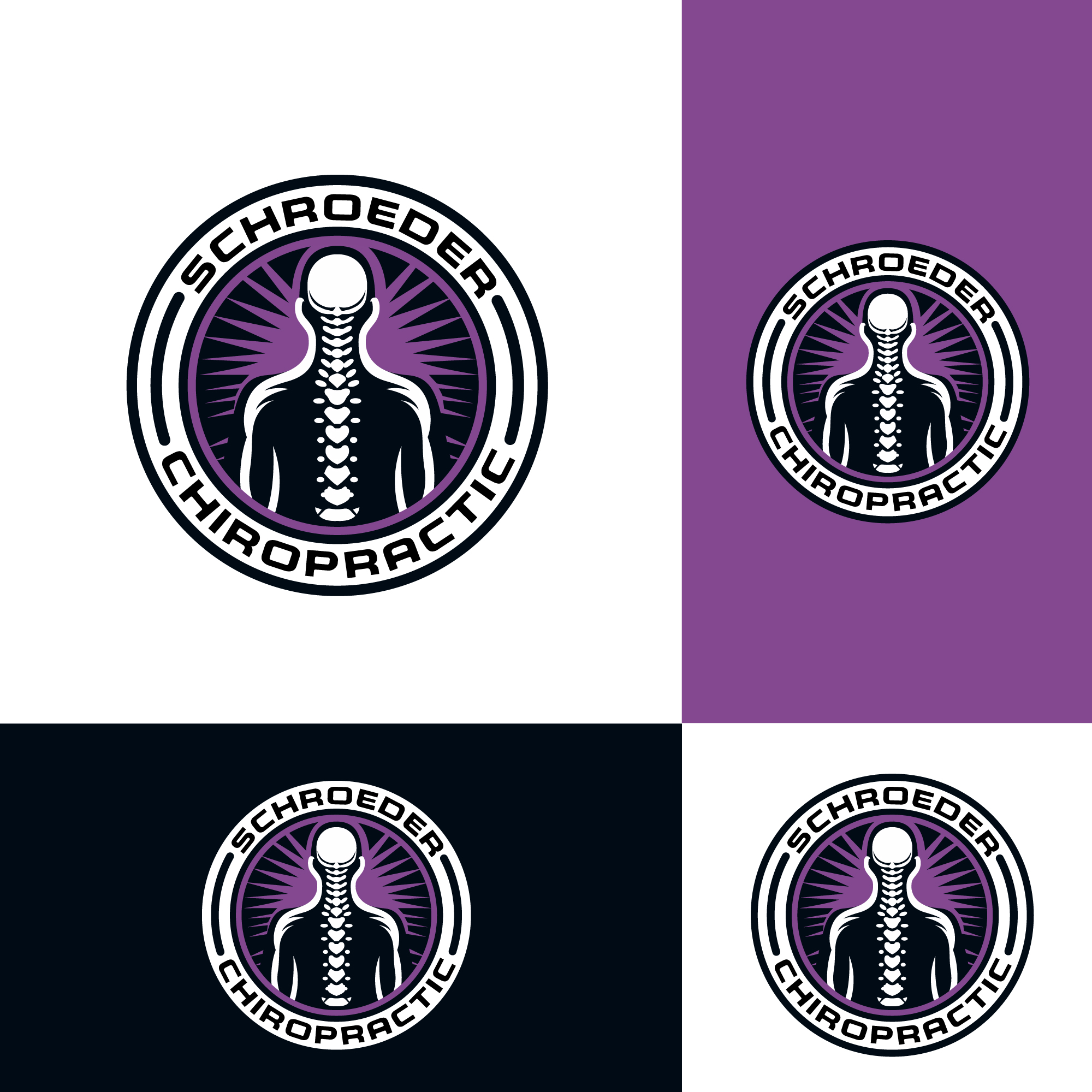 Logo-Design von Transformed Design Inc. für Schroeder Chiropractic | Design #33086494