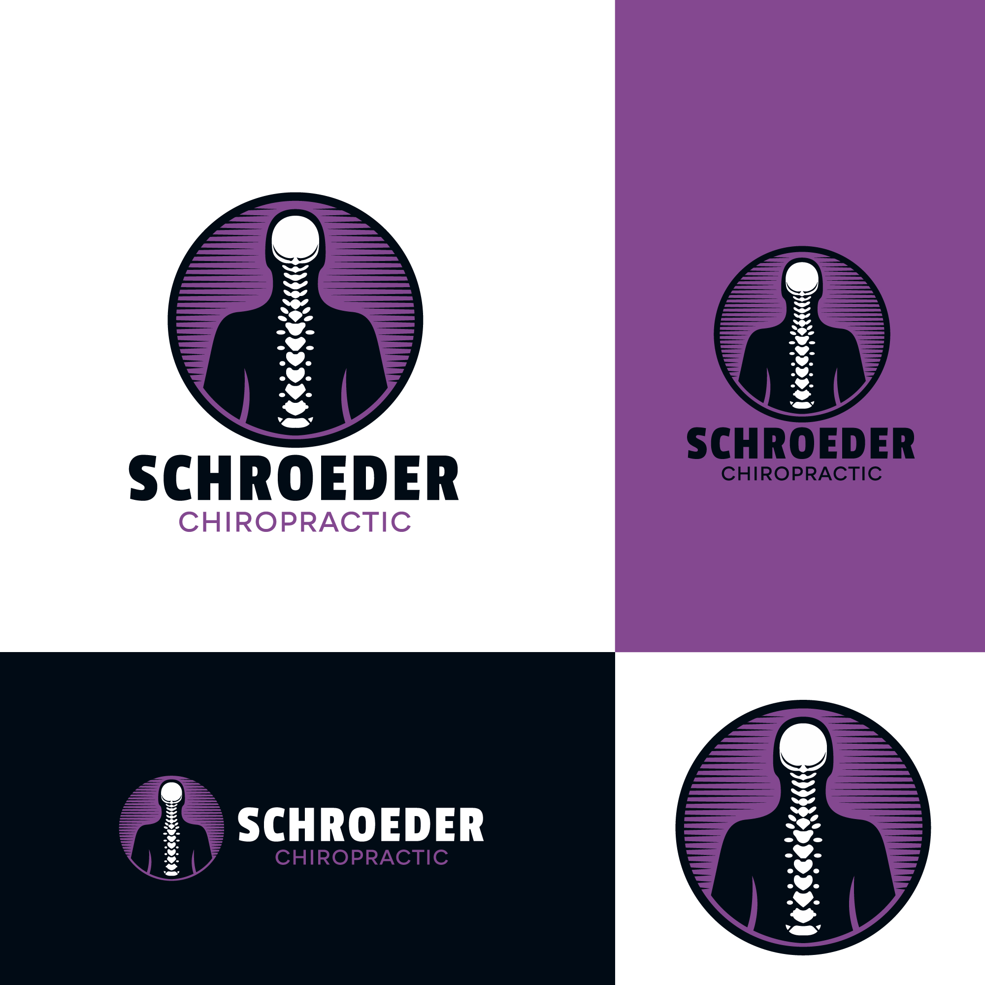 Logo Design by Transformed Design Inc. for Schroeder Chiropractic | Design #33086495
