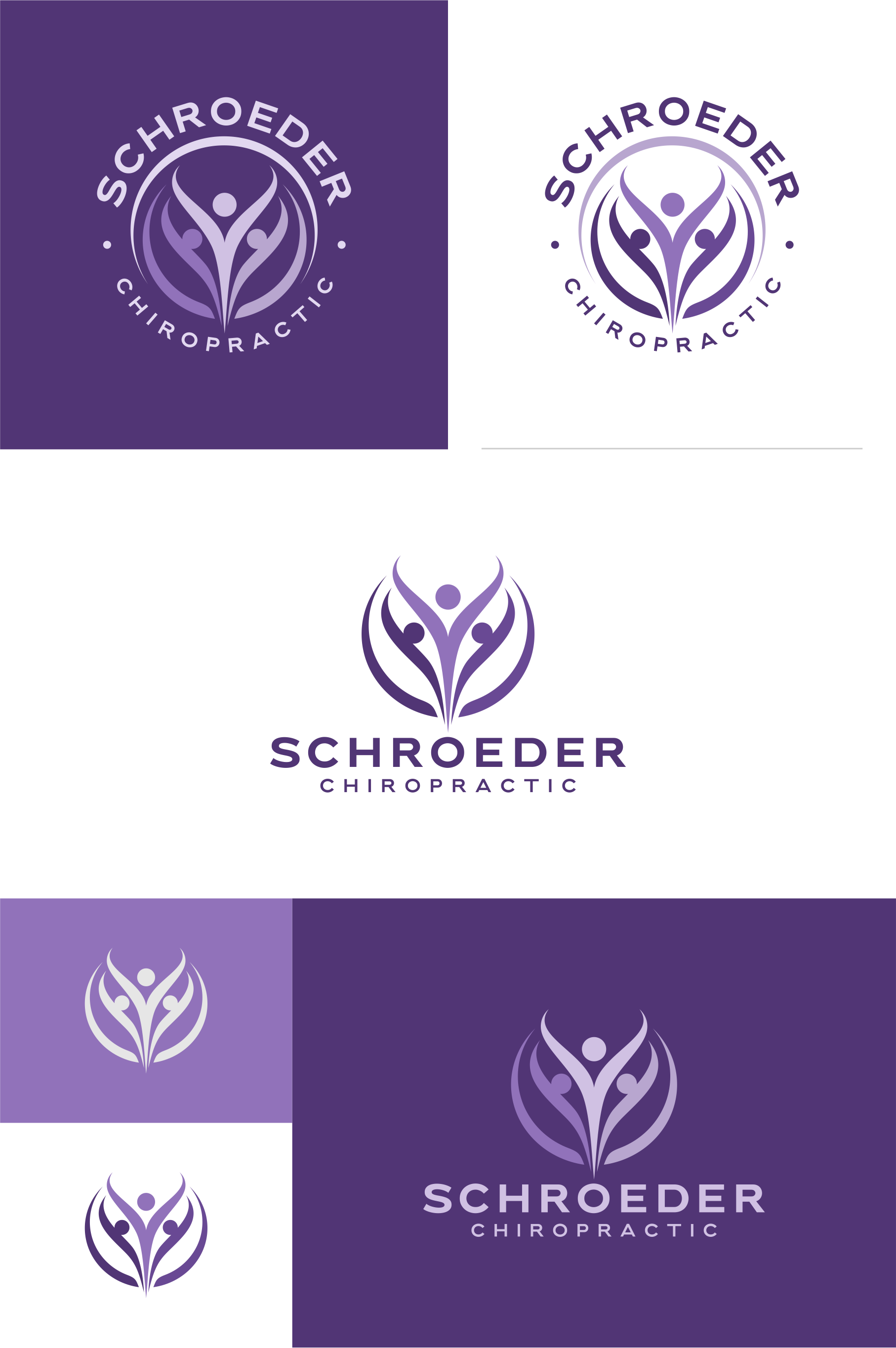 Logo-Design von artswolf für Schroeder Chiropractic | Design #33106709