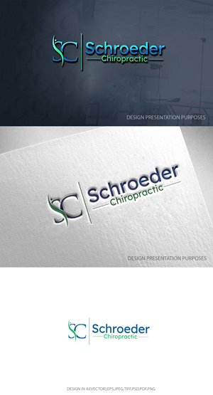 Logo-Design von zebronicgraphic für Schroeder Chiropractic | Design: #33083527