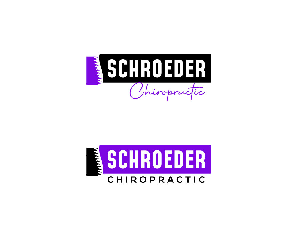 Logo-Design von Janna Design für Schroeder Chiropractic | Design #33083870
