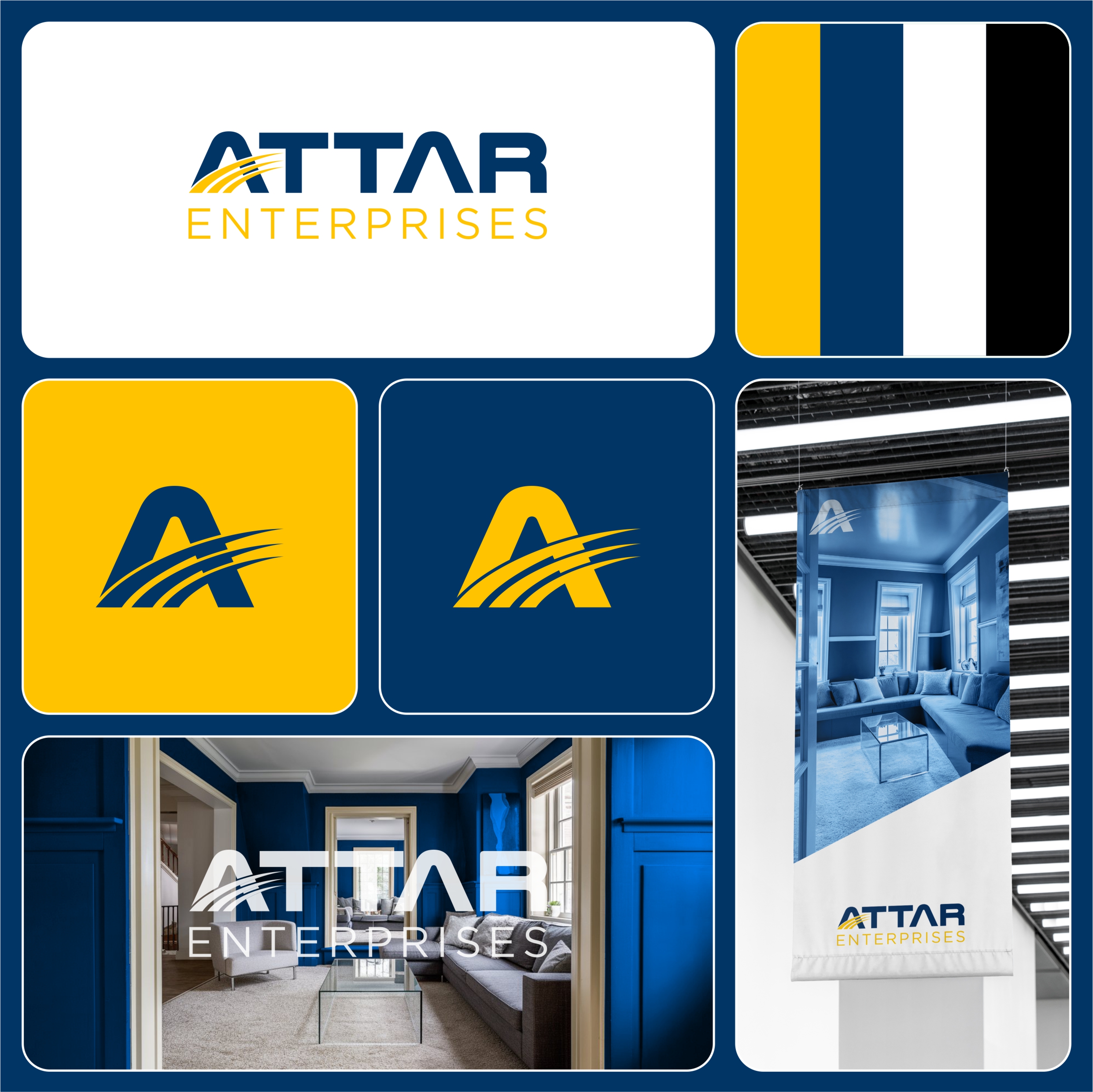 Logo Design by Bayu sugara for Attar Enterprises | Design #33108219