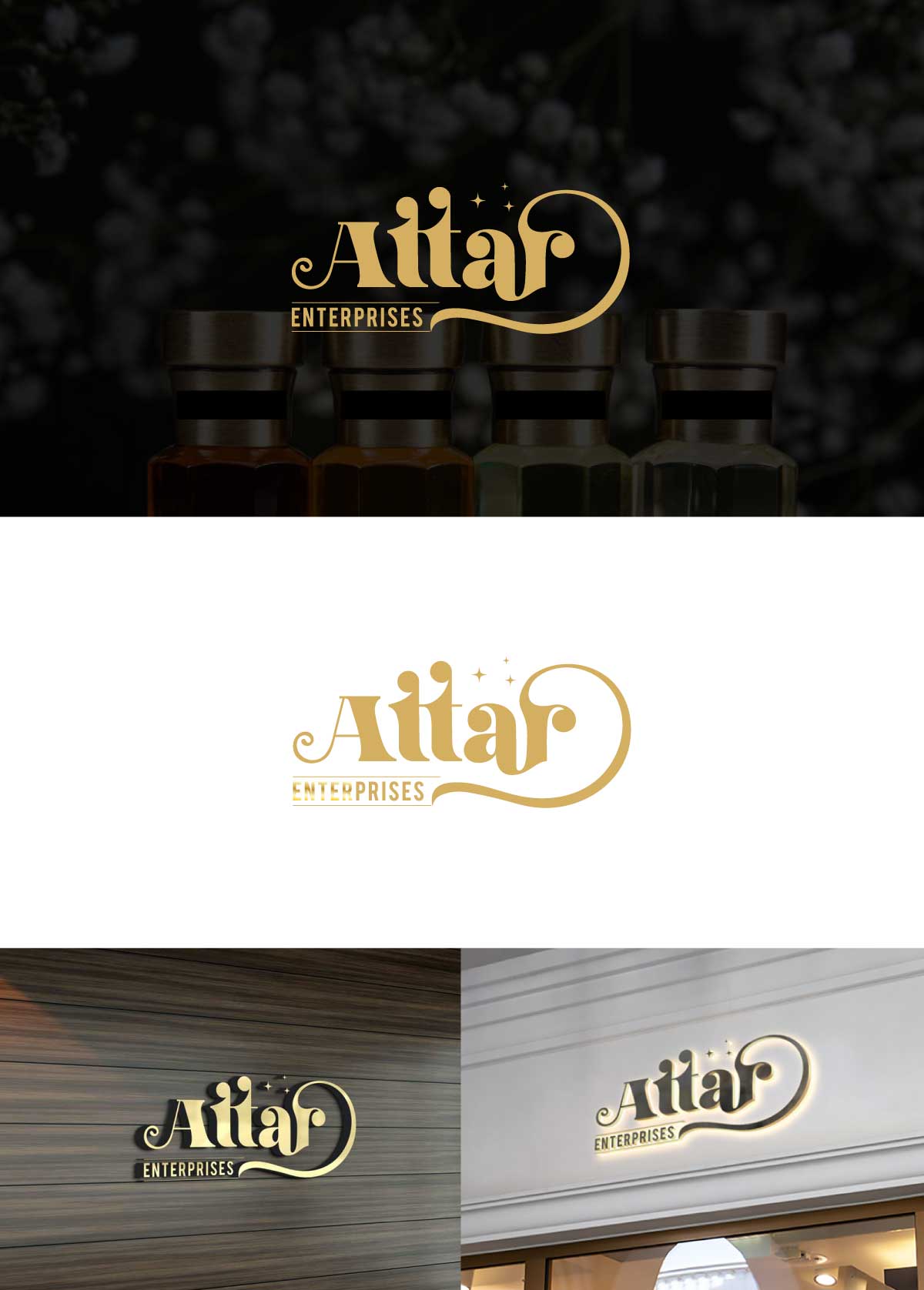 Logo Design by Ben Affleck for Attar Enterprises | Design #33085301