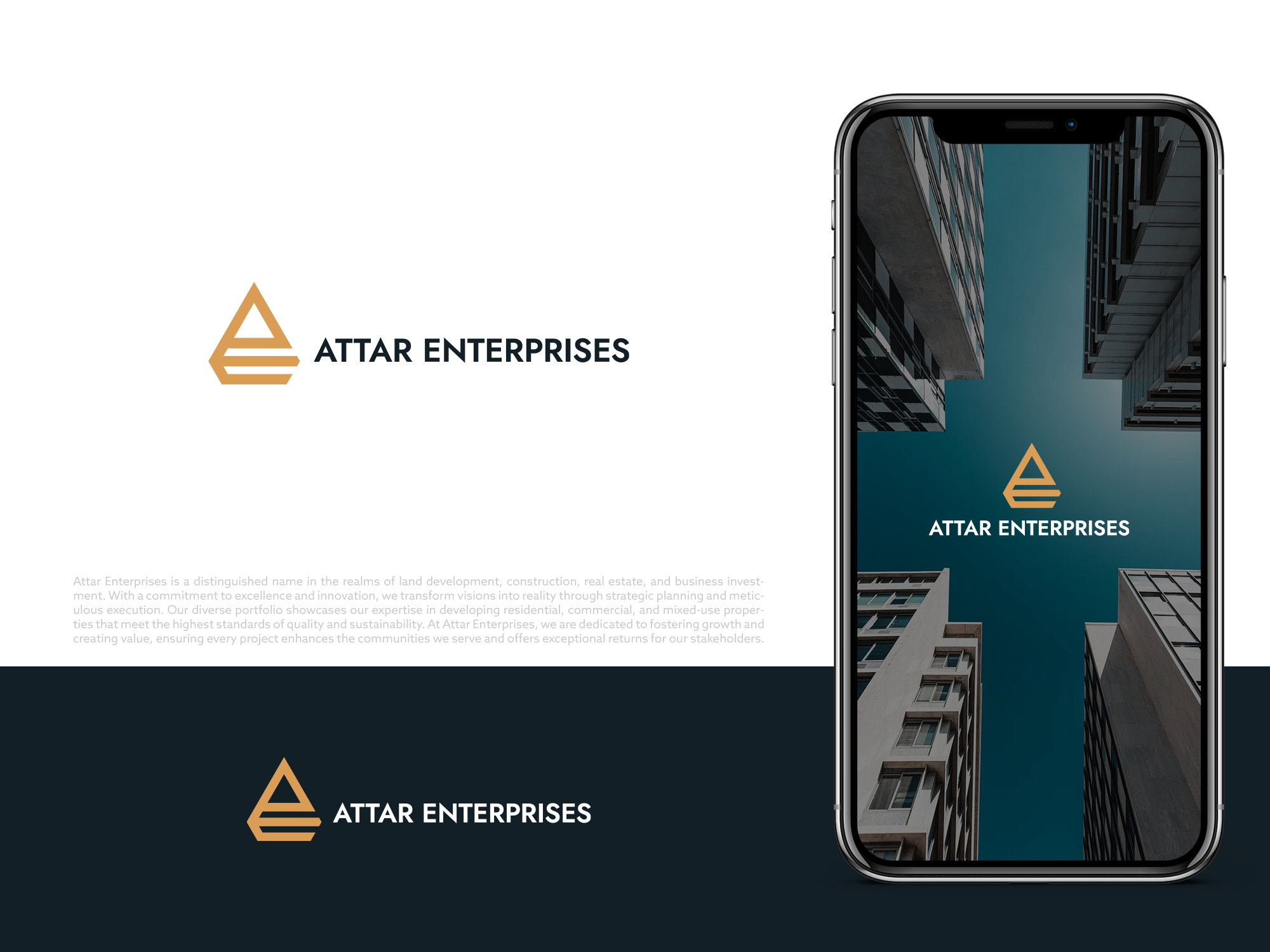 Design de Logo par COLOUR CREATIVE pour Attar Enterprises | Design #33112751