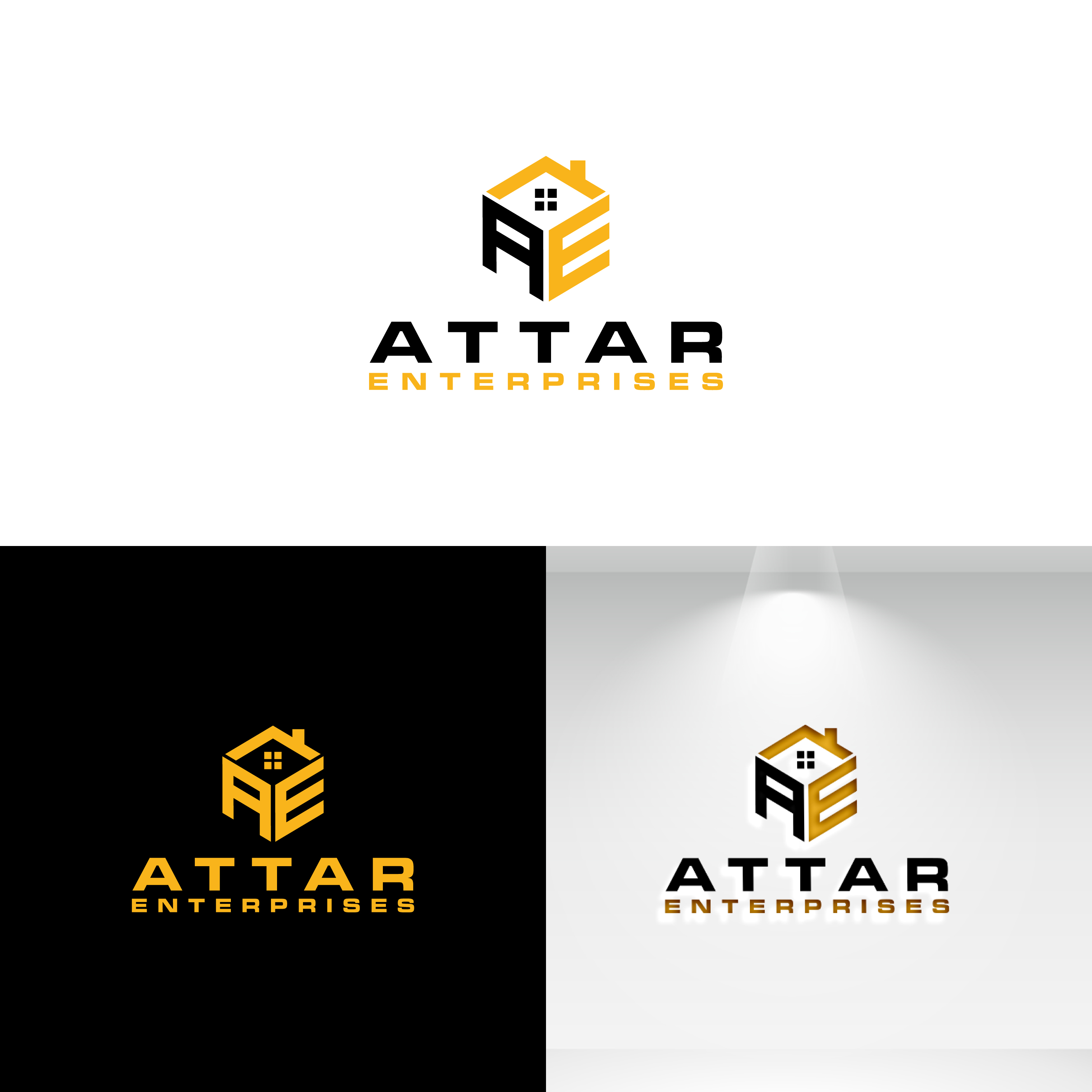 Logo-Design von SAM-ART für Attar Enterprises | Design #33103809