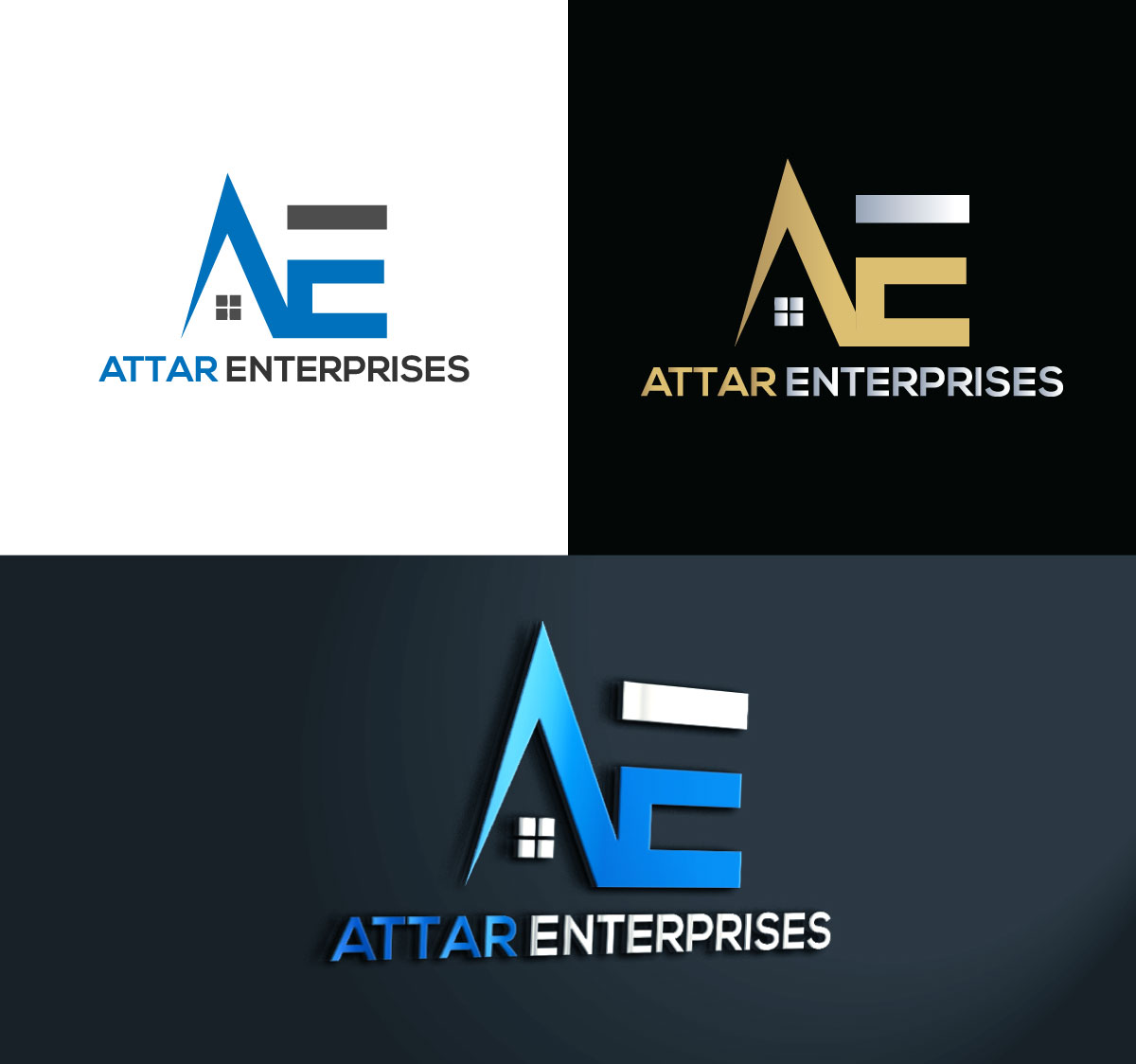 Logo Design by compa7007 for Attar Enterprises | Design #33098855