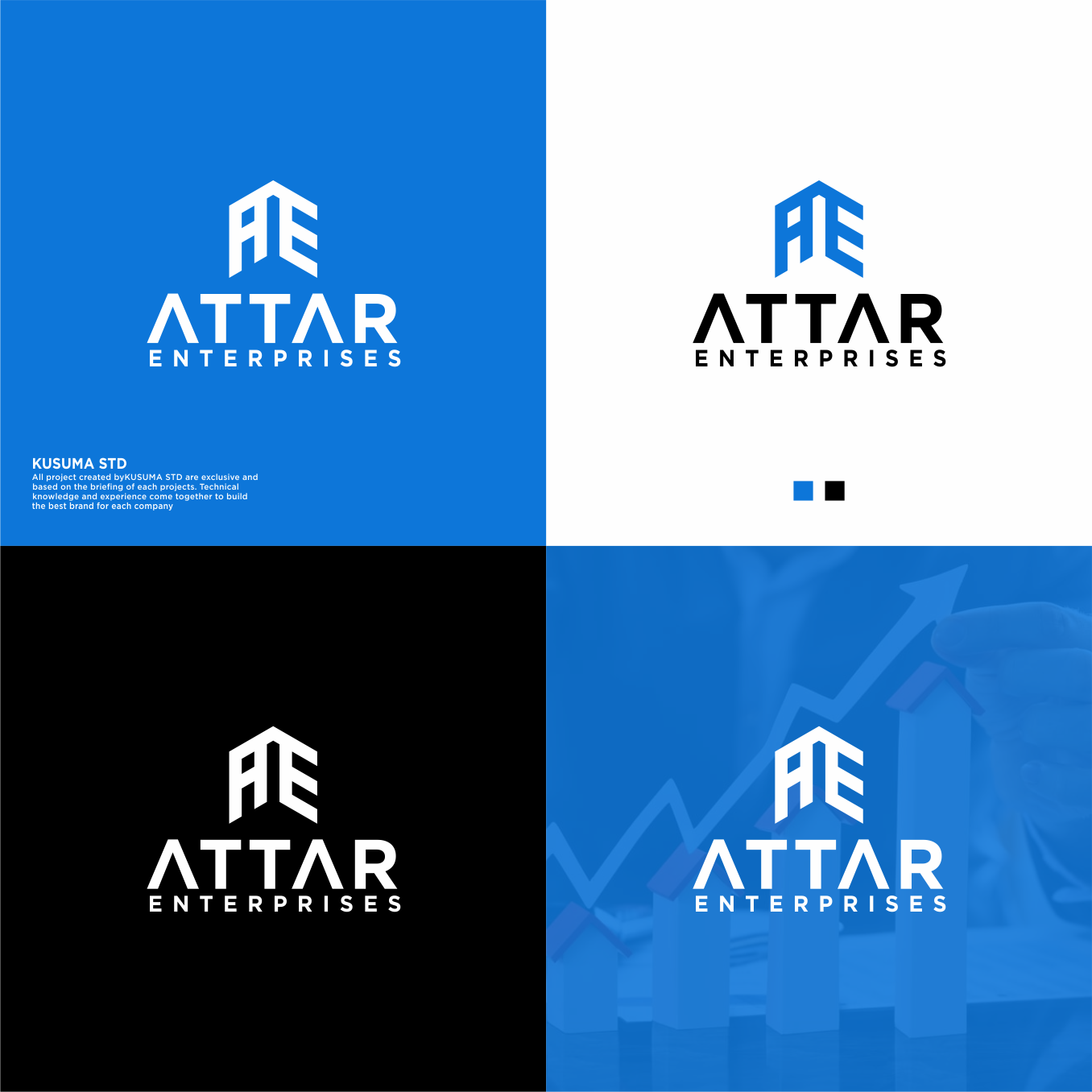 Logo Design by Kusuma Studio for Attar Enterprises | Design #33080946