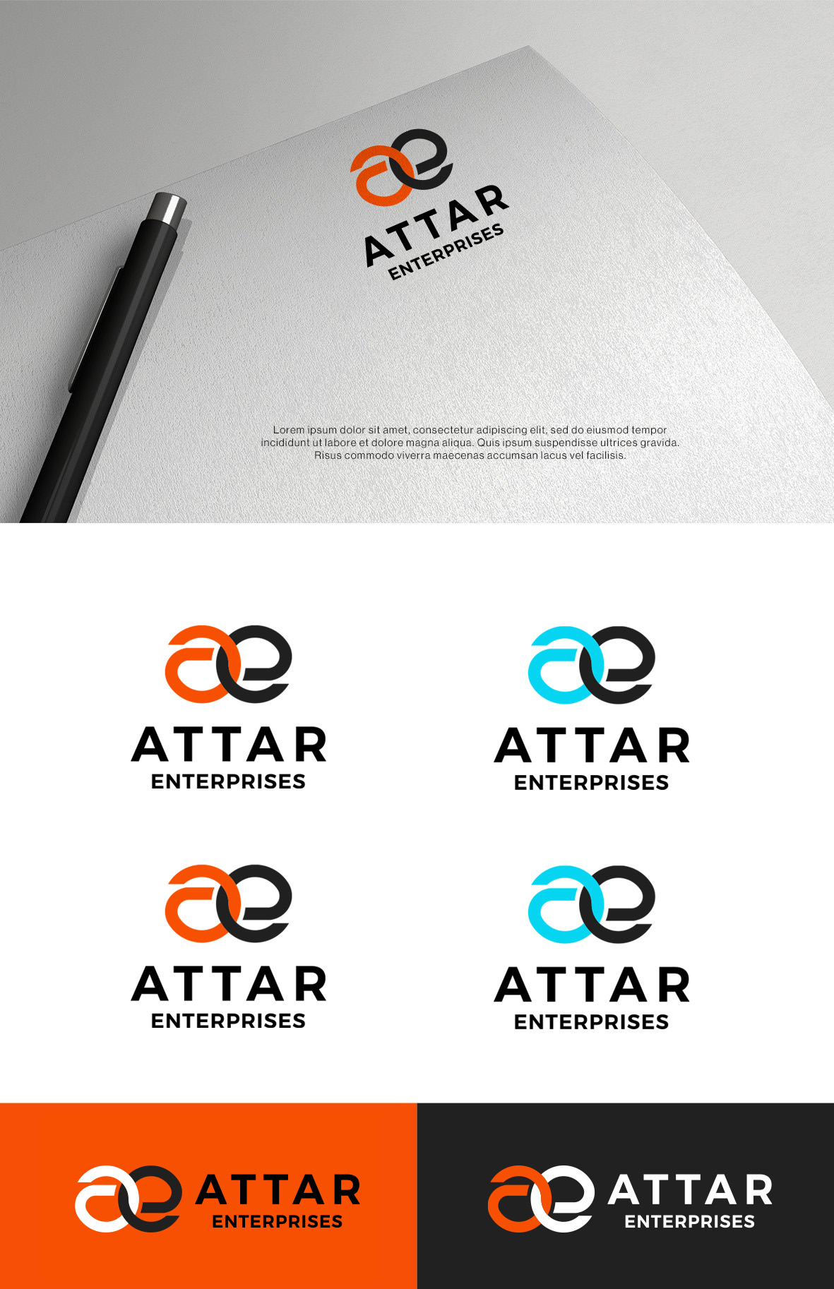 Logo Design by creative.visuals for Attar Enterprises | Design #33116940