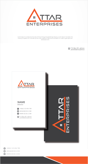 Logo Design by zebronicgraphic for Attar Enterprises | Design: #33083071