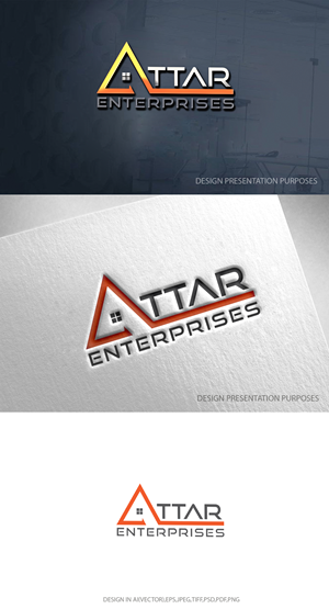 Logo Design by zebronicgraphic for Attar Enterprises | Design: #33083073