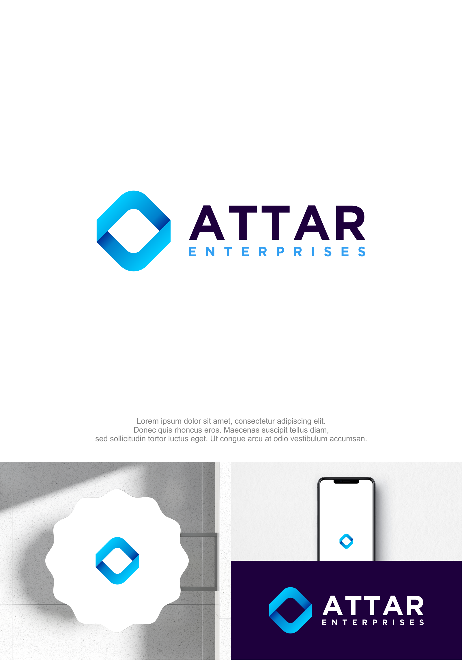Logo-Design von M.Syaiful Huda für Attar Enterprises | Design #33080731