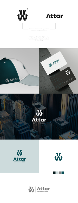 Logo Design by Moon Design. for Attar Enterprises | Design: #33096410