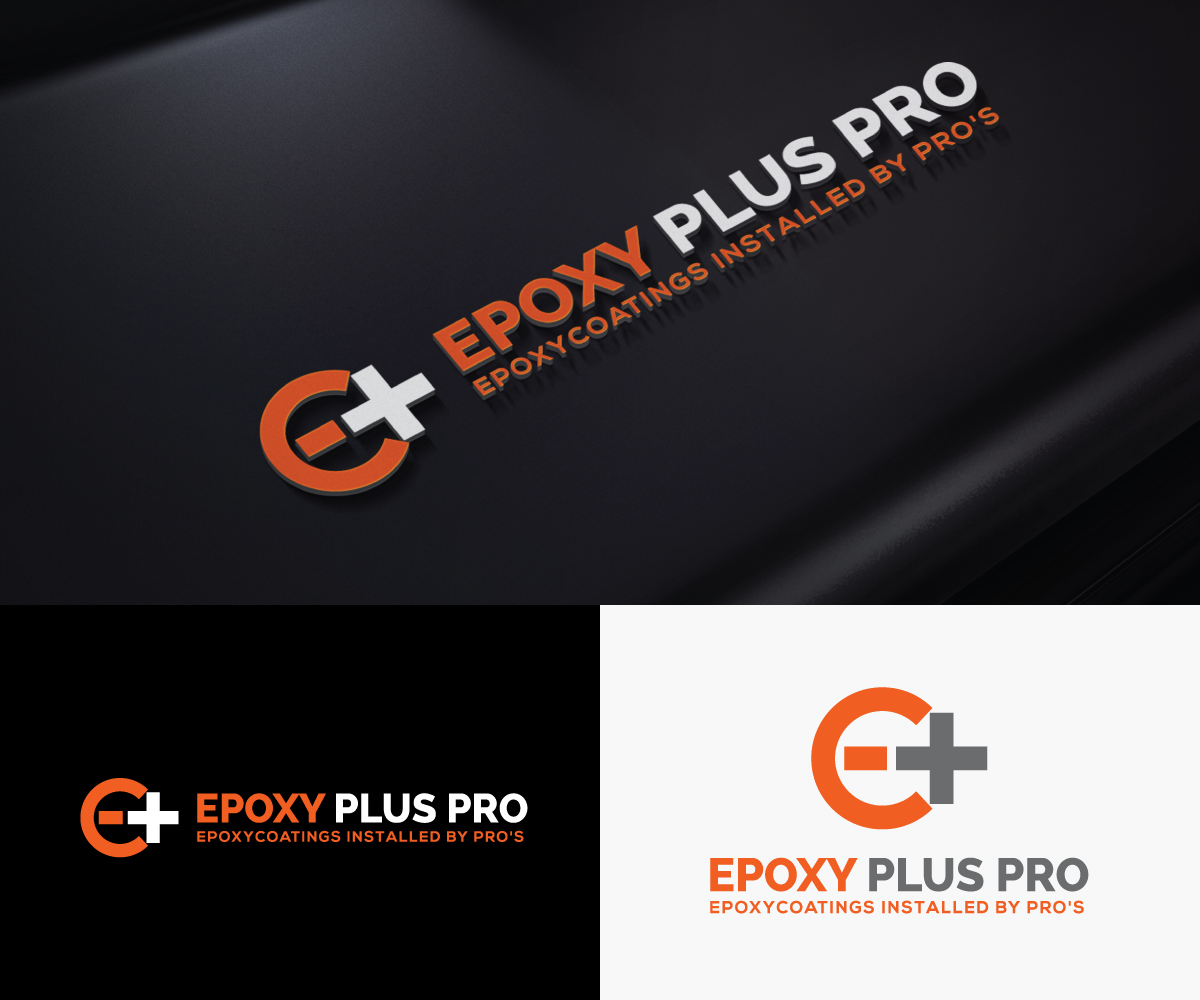 Logo Design by step forward 2 for Epoxy Plus | Design #33082456