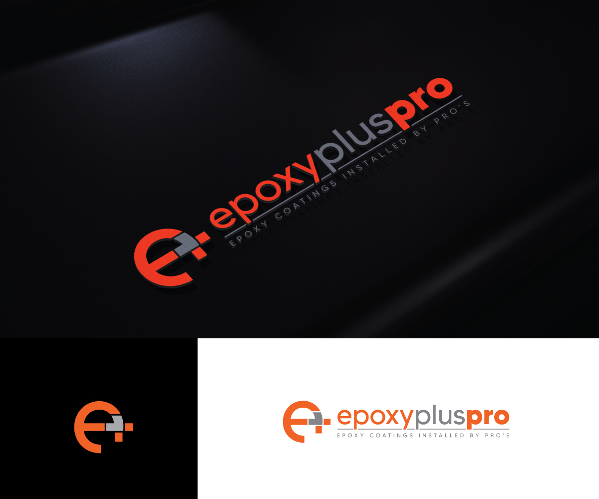 Logo Design by step forward 2 for Epoxy Plus | Design #33083678