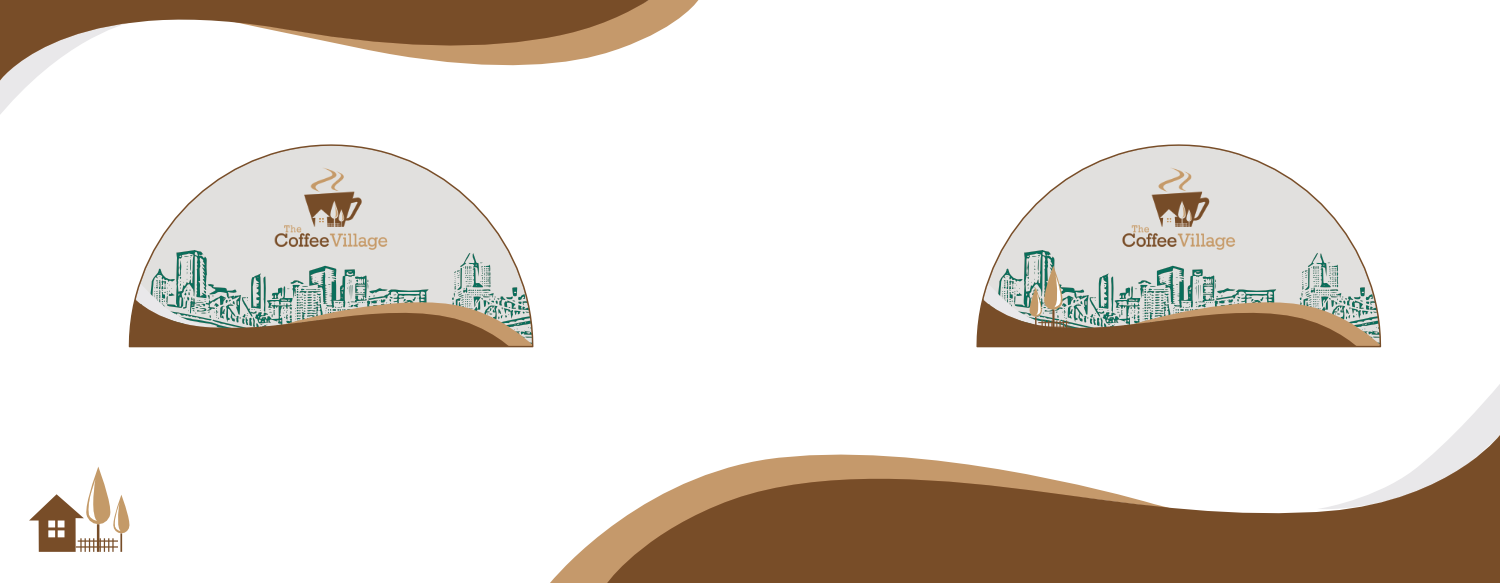 Cup and Mug Design by Zarina Tama for The Coffee Village | Design #33125165