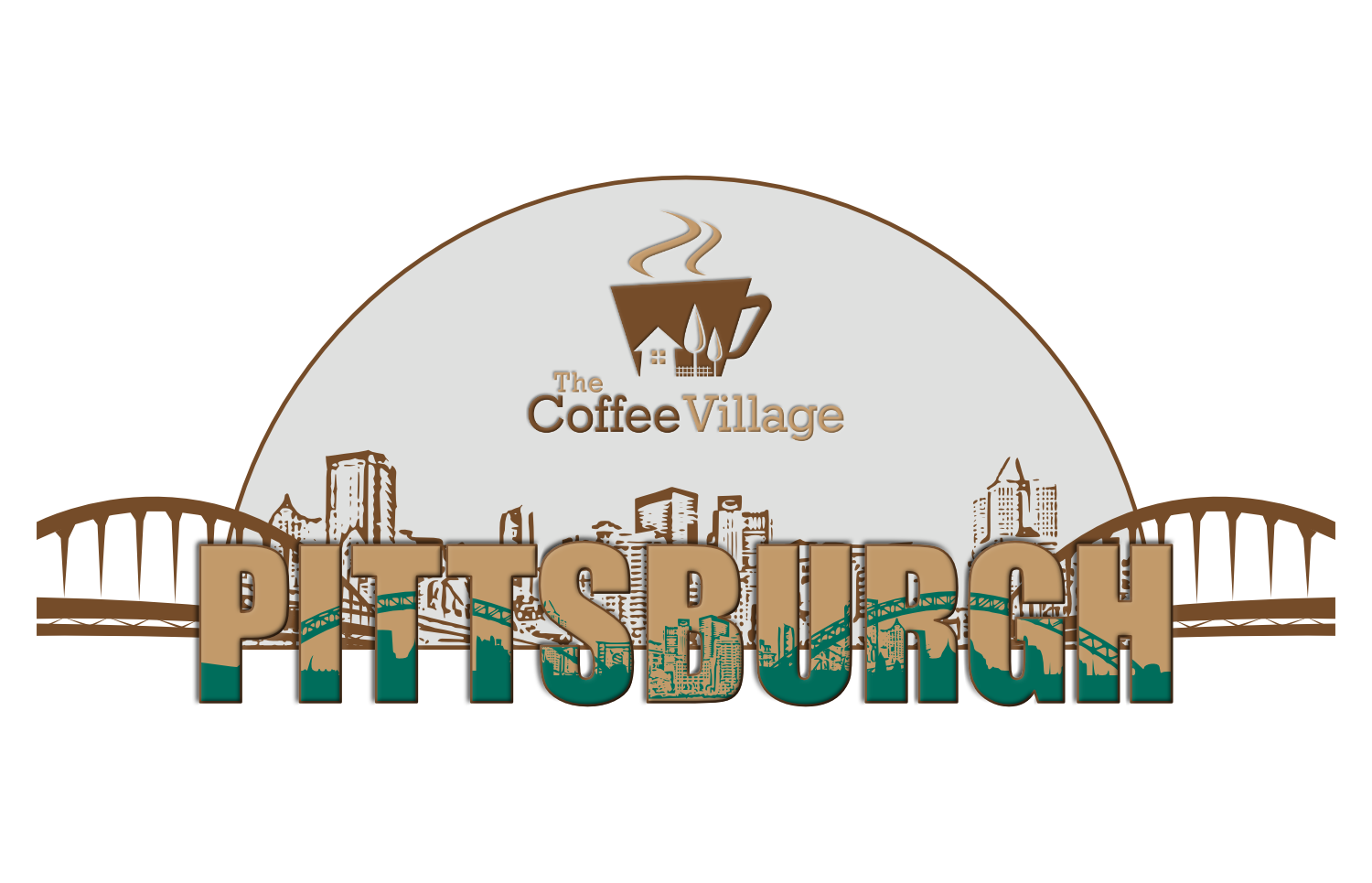 Cup and Mug Design by Zarina Tama for The Coffee Village | Design #33125224