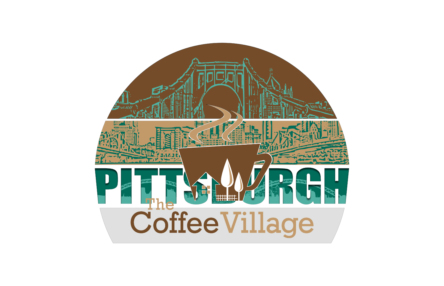Cup and Mug Design by Zarina Tama for The Coffee Village | Design #33129645