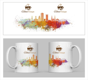 Cup and Mug Design by Grahpica for The Coffee Village | Design: #33107099