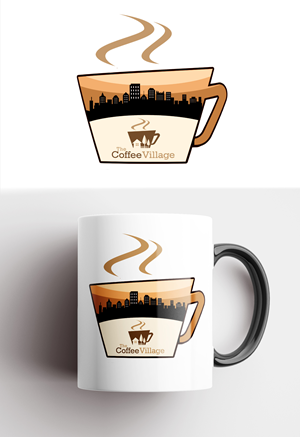 Cup and Mug Design by Md. Humayun for The Coffee Village | Design #33087653