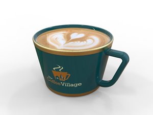 Cup and Mug Design by Zulfadzryl for The Coffee Village | Design: #33084776