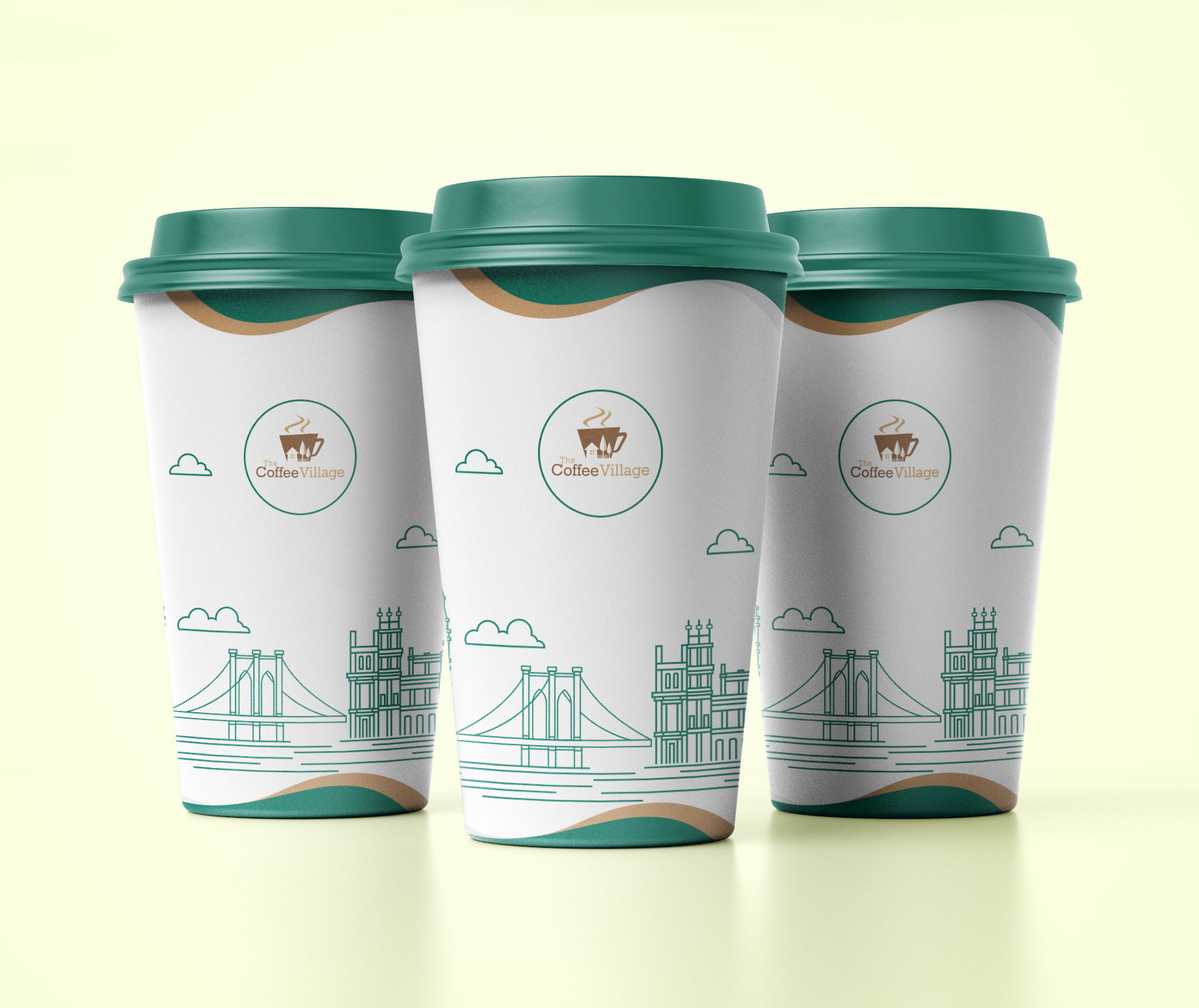 Cup and Mug Design by masheri for The Coffee Village | Design #33116019