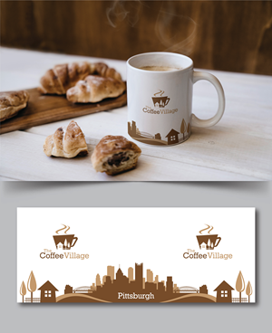 Cup and Mug Design by creativepix for The Coffee Village | Design: #33082388