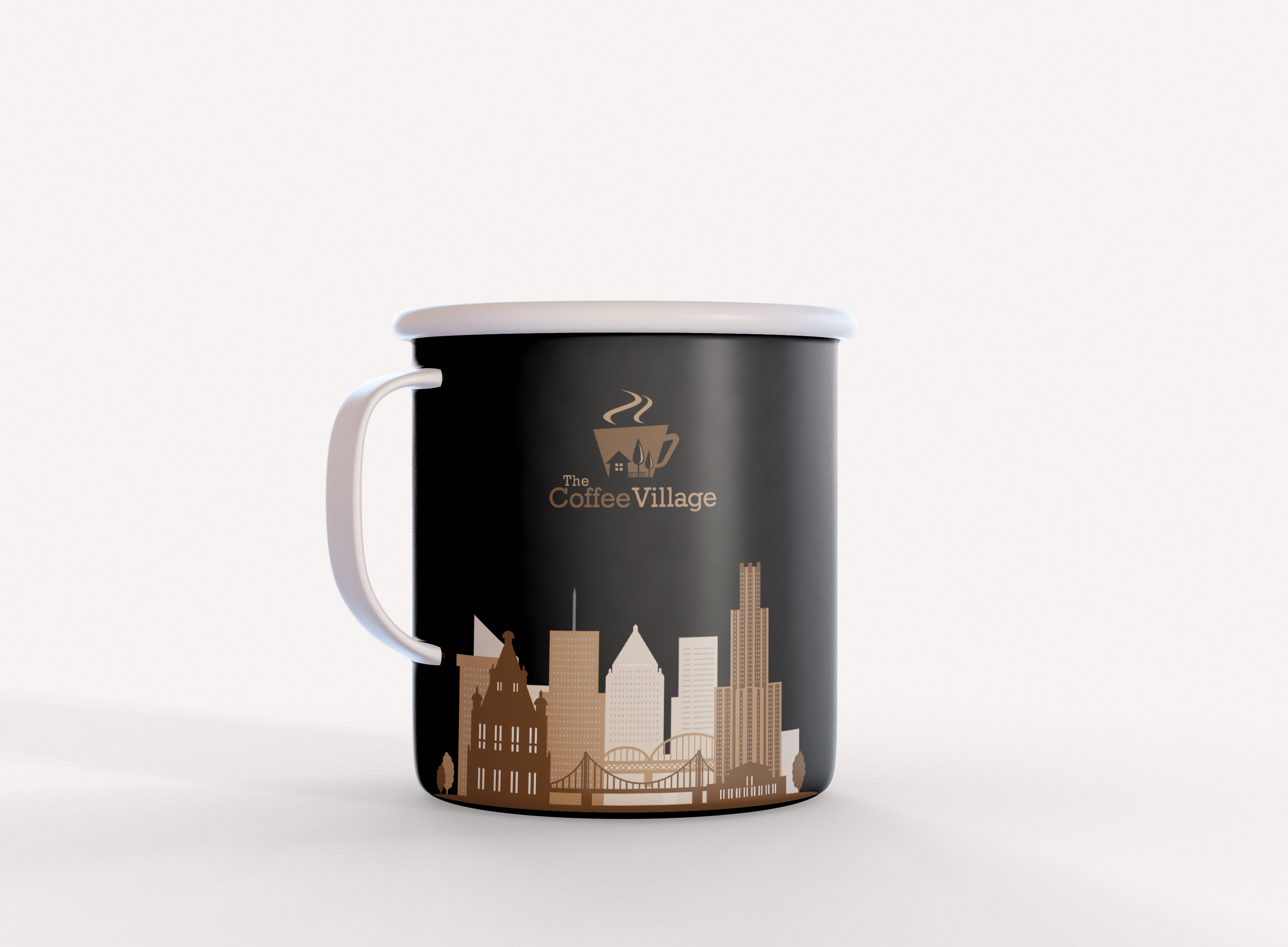 Diseño de Taza por Creative D2024 para The Coffee Village | Diseño #33109198