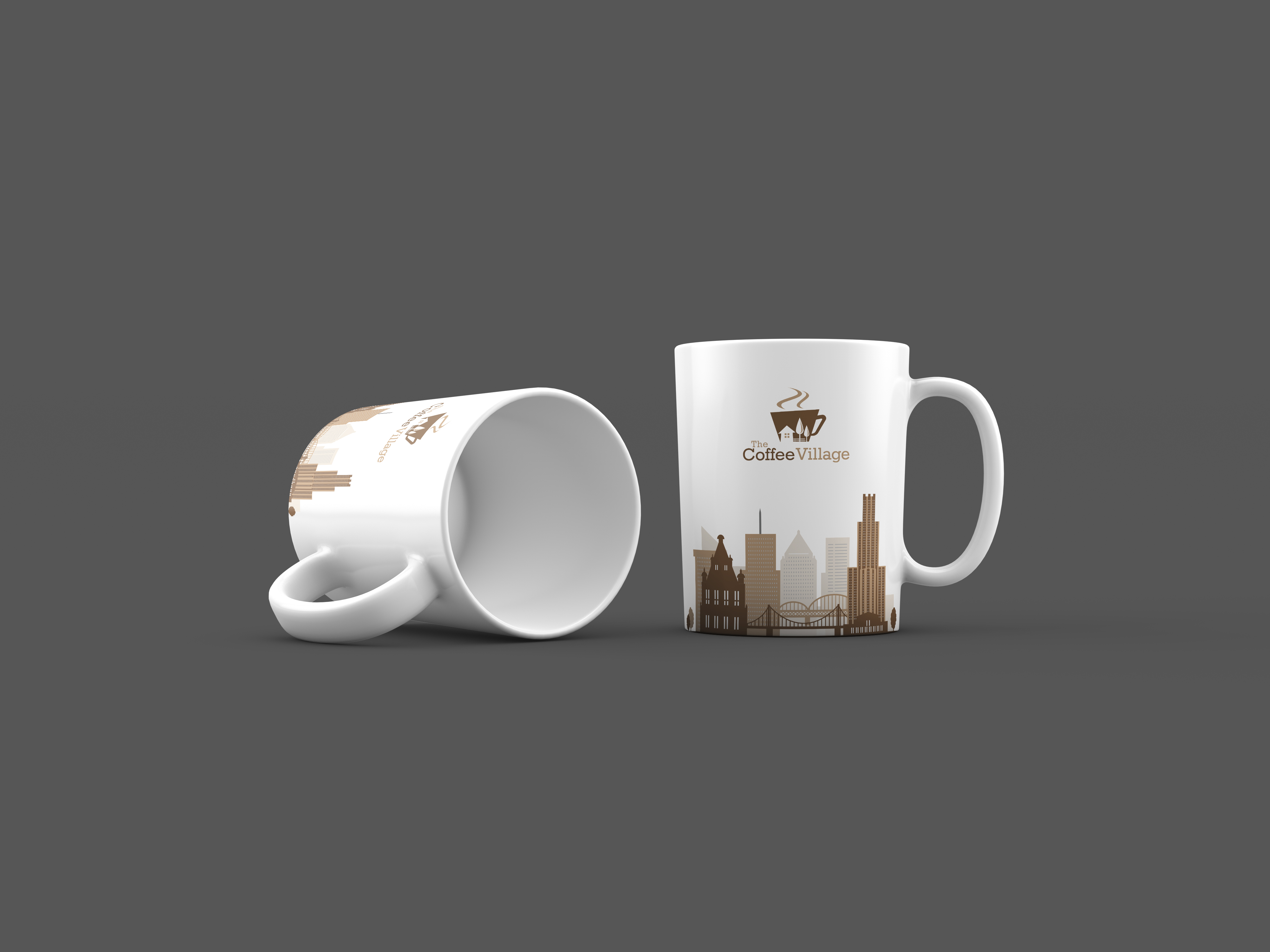 Cup and Mug Design by Creative D2024 for The Coffee Village | Design #33109199