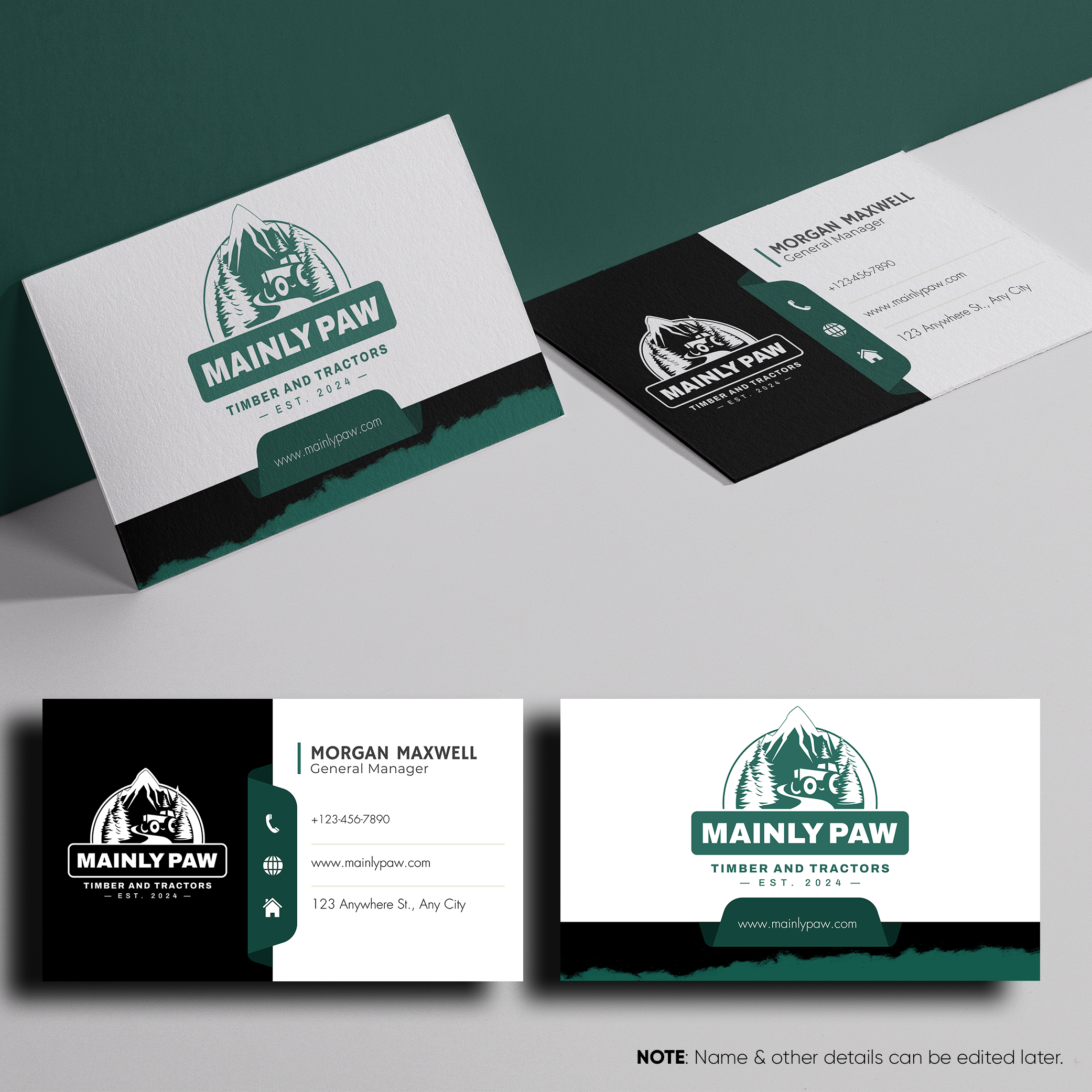 Visitenkarten-Design von AP Creatives für Mainely Paws LLC | Design #33080678
