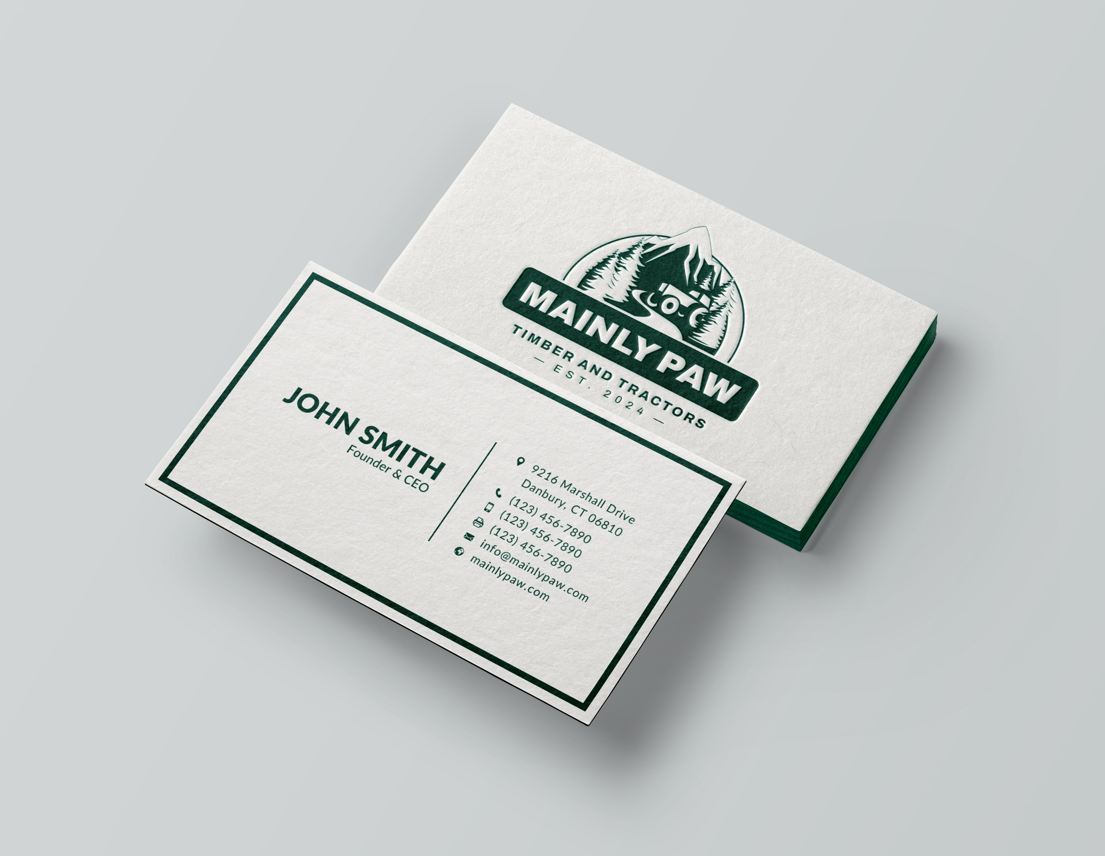 Visitenkarten-Design von Sun Moon Graphic Designer für Mainely Paws LLC | Design #33082572