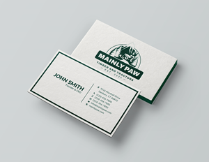 Visitenkarten-Design von Sun Moon Graphic Designer für Mainely Paws LLC | Design: #33082572