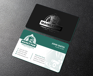 Diseño de Tarjeta de Presentación por Sun Moon Graphic Designer para Mainely Paws LLC | Diseño: #33082577