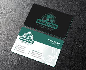 Visitenkarten-Design von Sun Moon Graphic Designer für Mainely Paws LLC | Design: #33086791