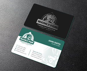 Diseño de Tarjeta de Presentación por Sun Moon Graphic Designer para Mainely Paws LLC | Diseño: #33086792