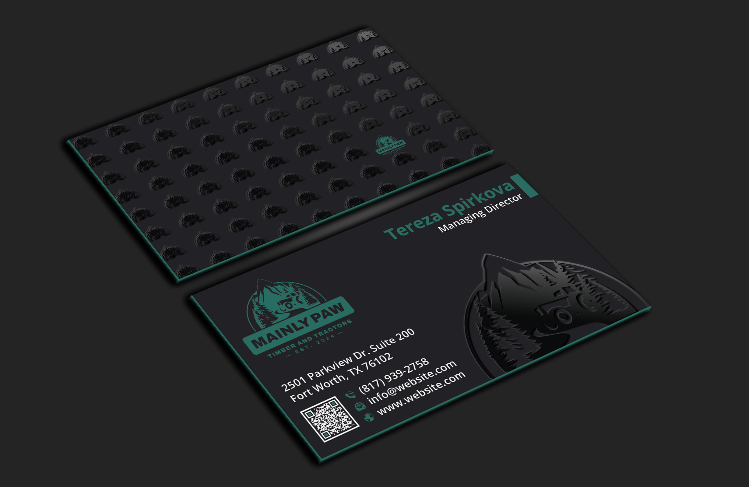 Business Card Design by DesignerShahadat for Mainely Paws LLC | Design #33081248