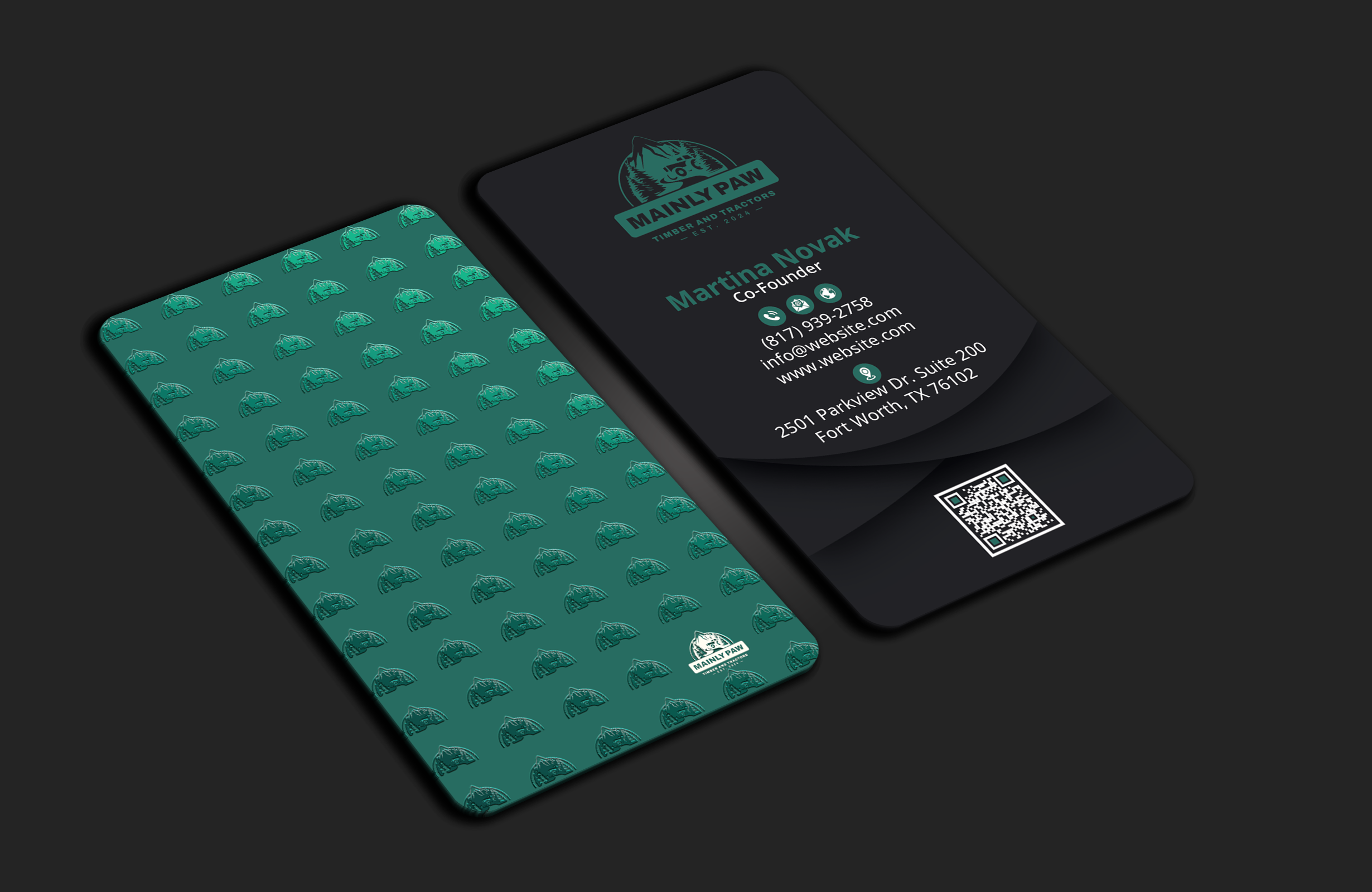Business Card Design by DesignerShahadat for Mainely Paws LLC | Design #33081258