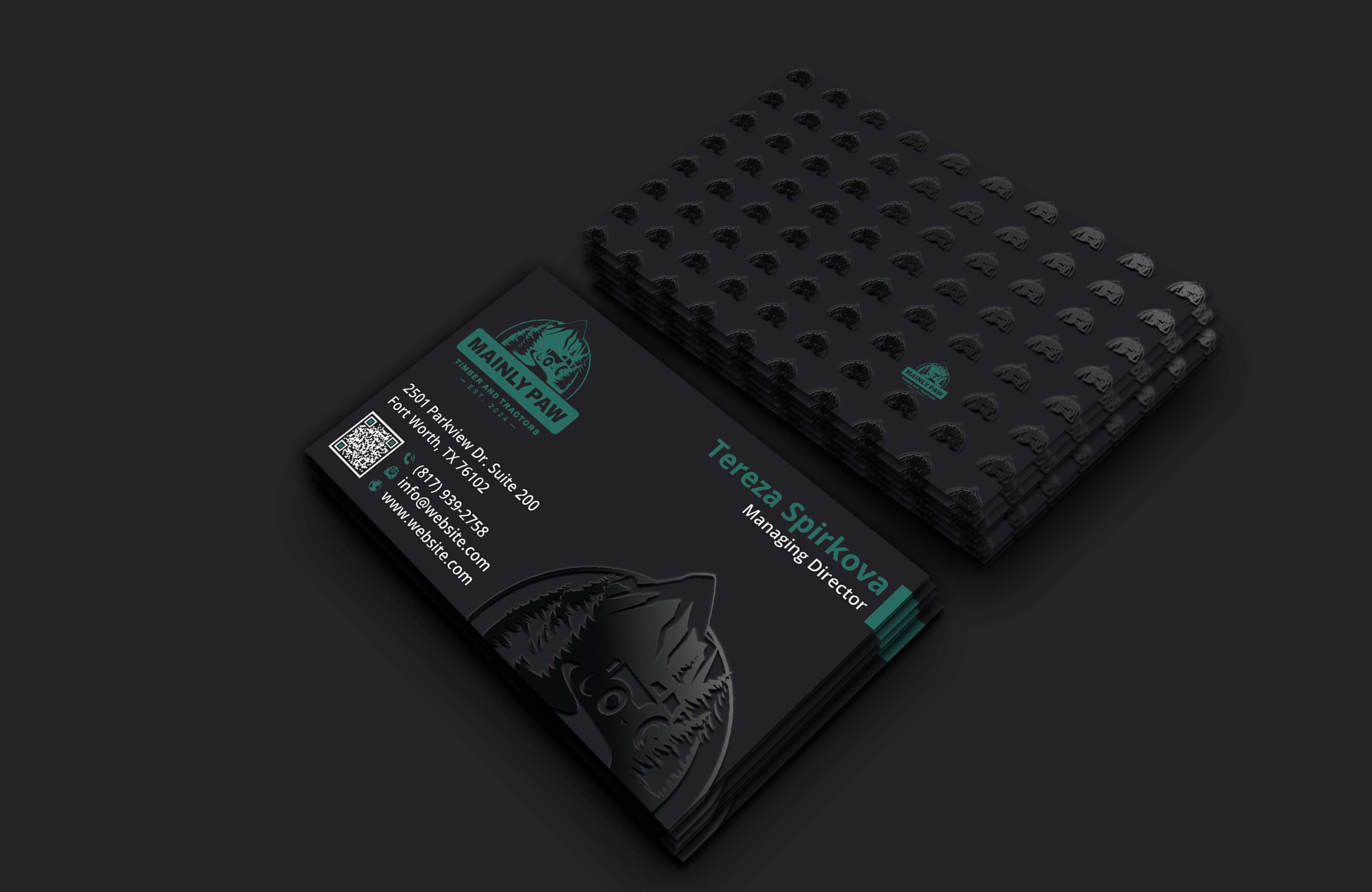 Business Card Design by DesignerShahadat for Mainely Paws LLC | Design #33081281