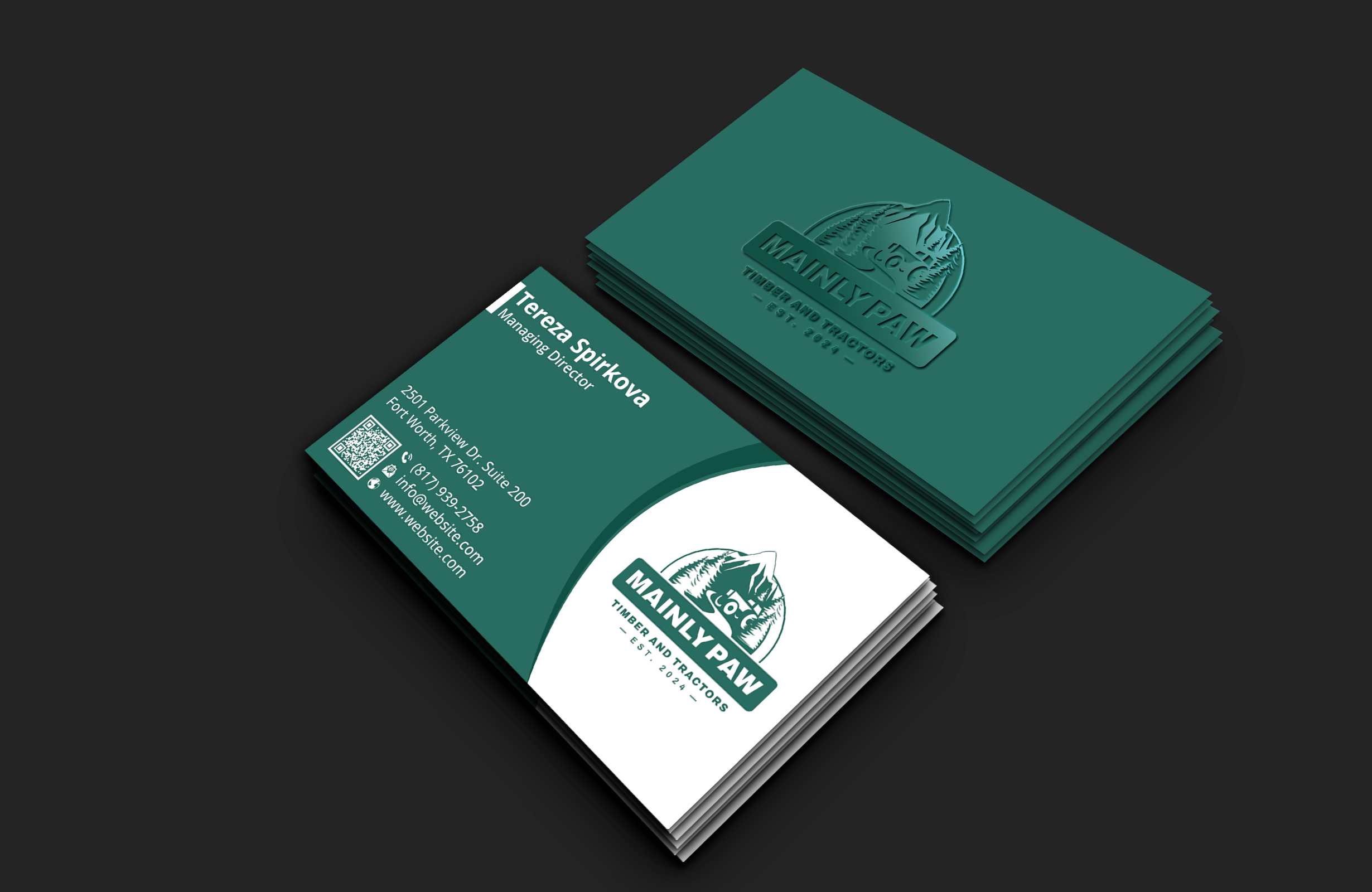 Business Card Design by DesignerShahadat for Mainely Paws LLC | Design #33083265