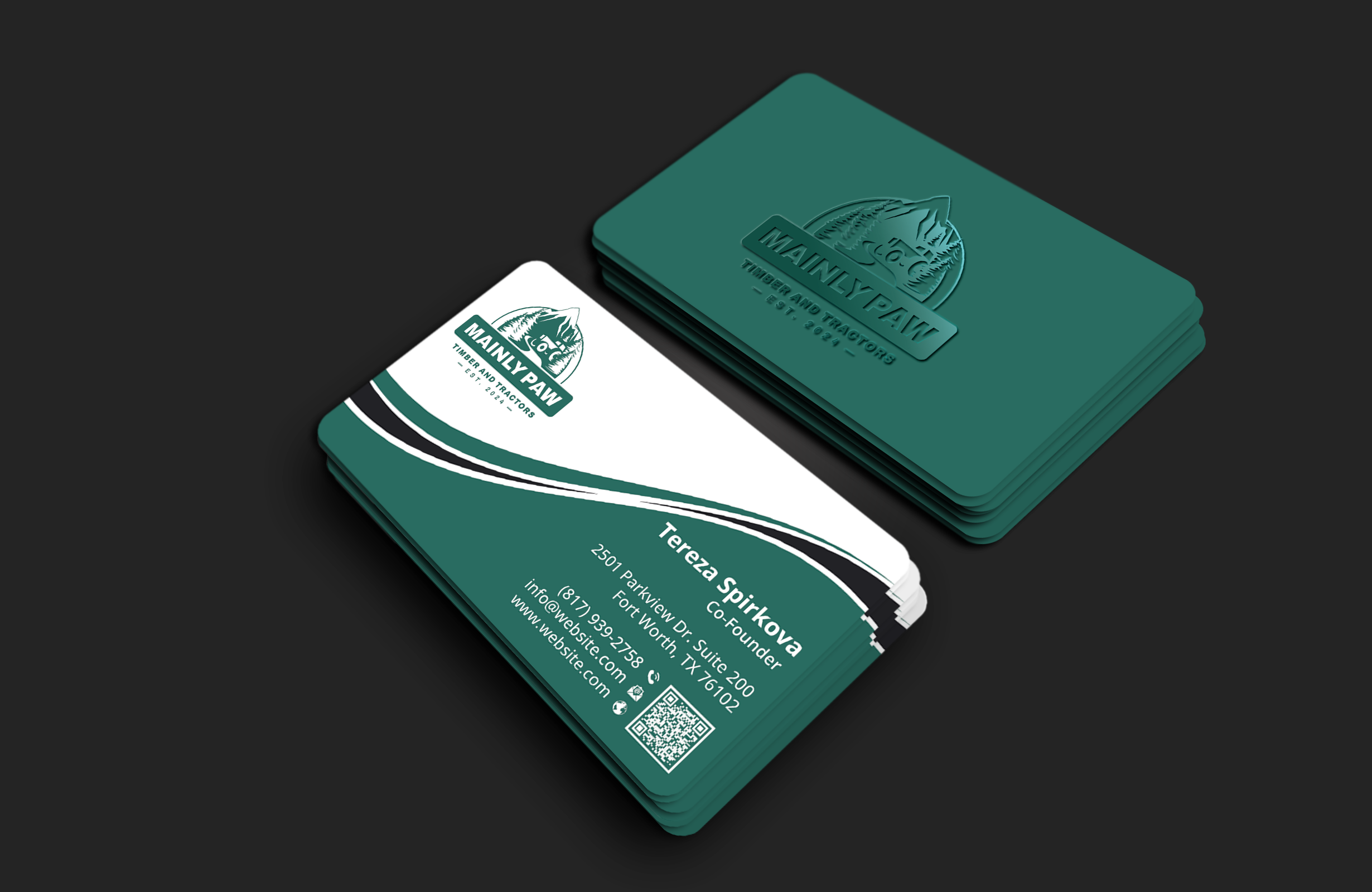 Business Card Design by DesignerShahadat for Mainely Paws LLC | Design #33085323