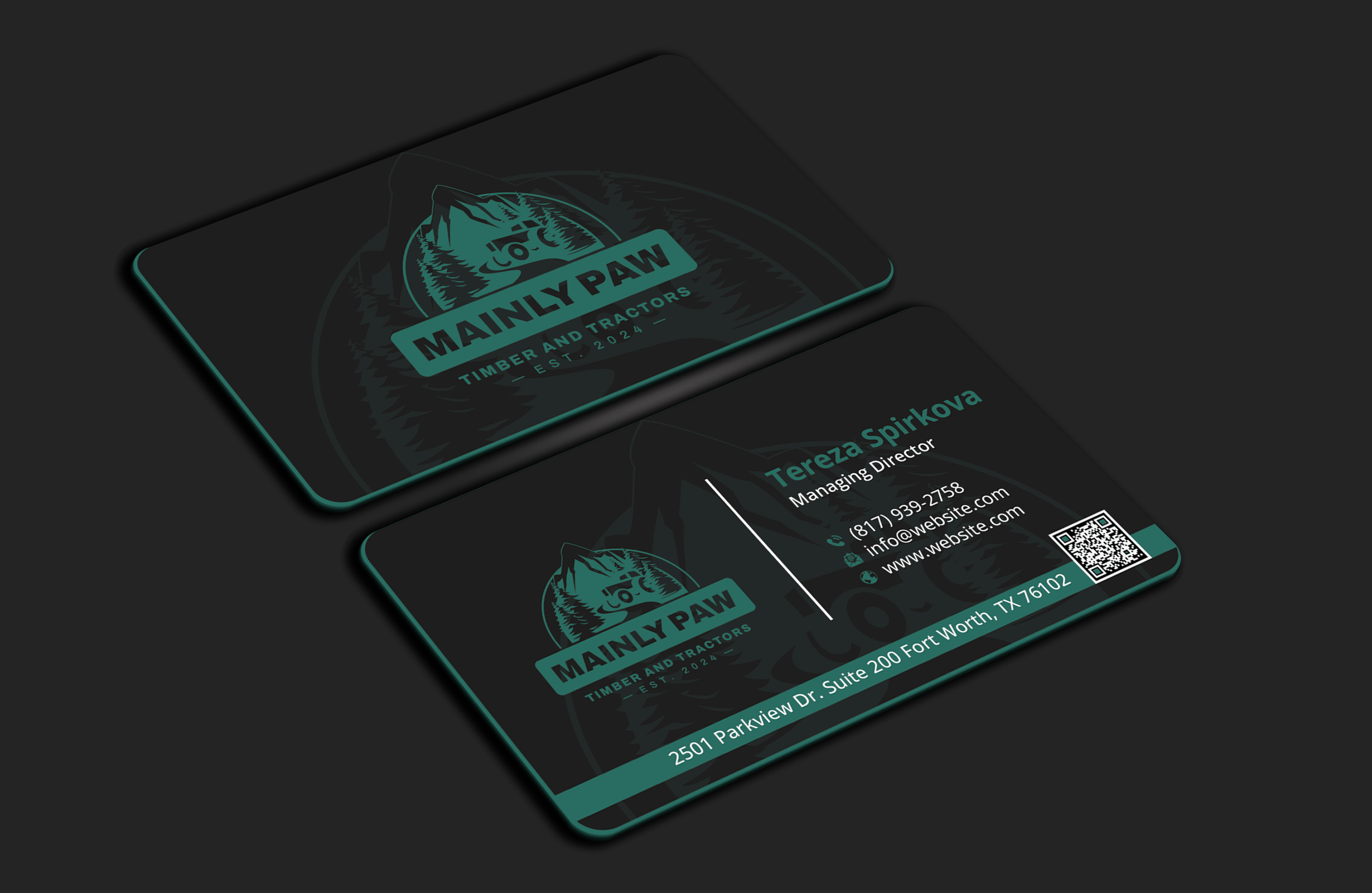 Business Card Design by DesignerShahadat for Mainely Paws LLC | Design #33085330