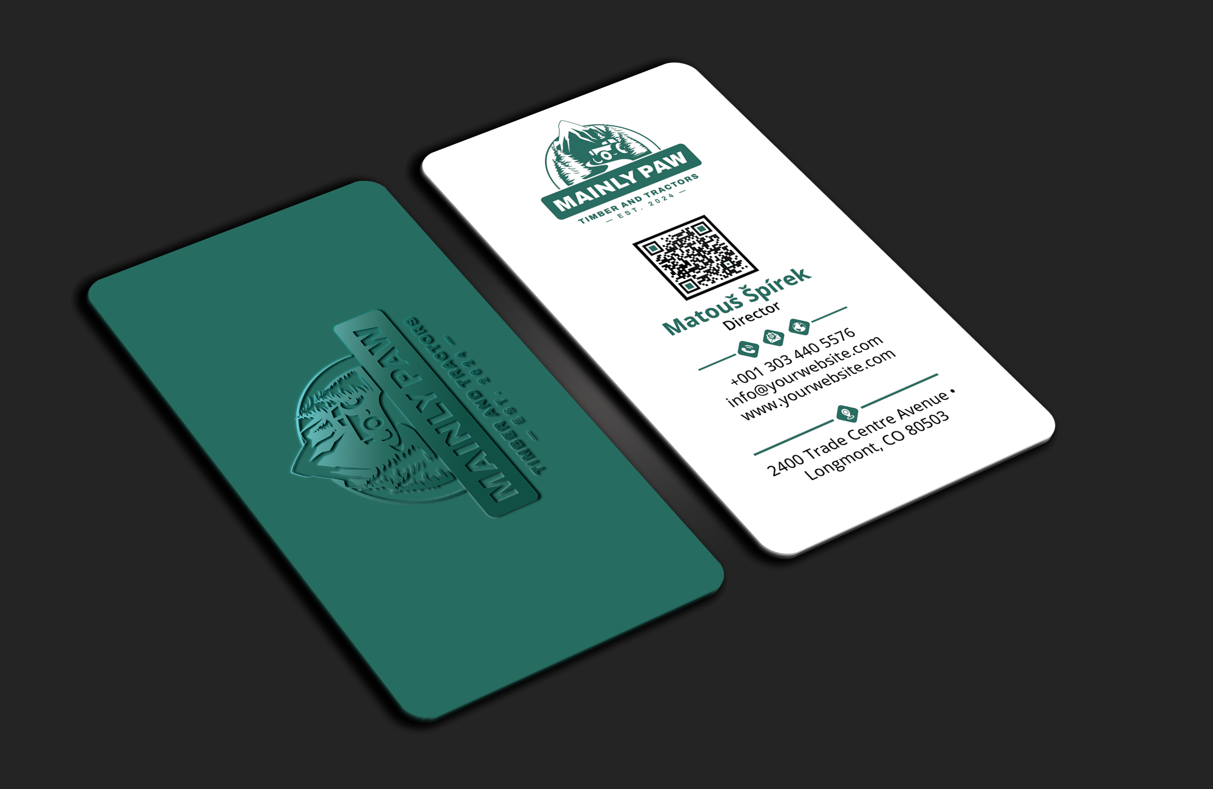 Business Card Design by DesignerShahadat for Mainely Paws LLC | Design #33085340