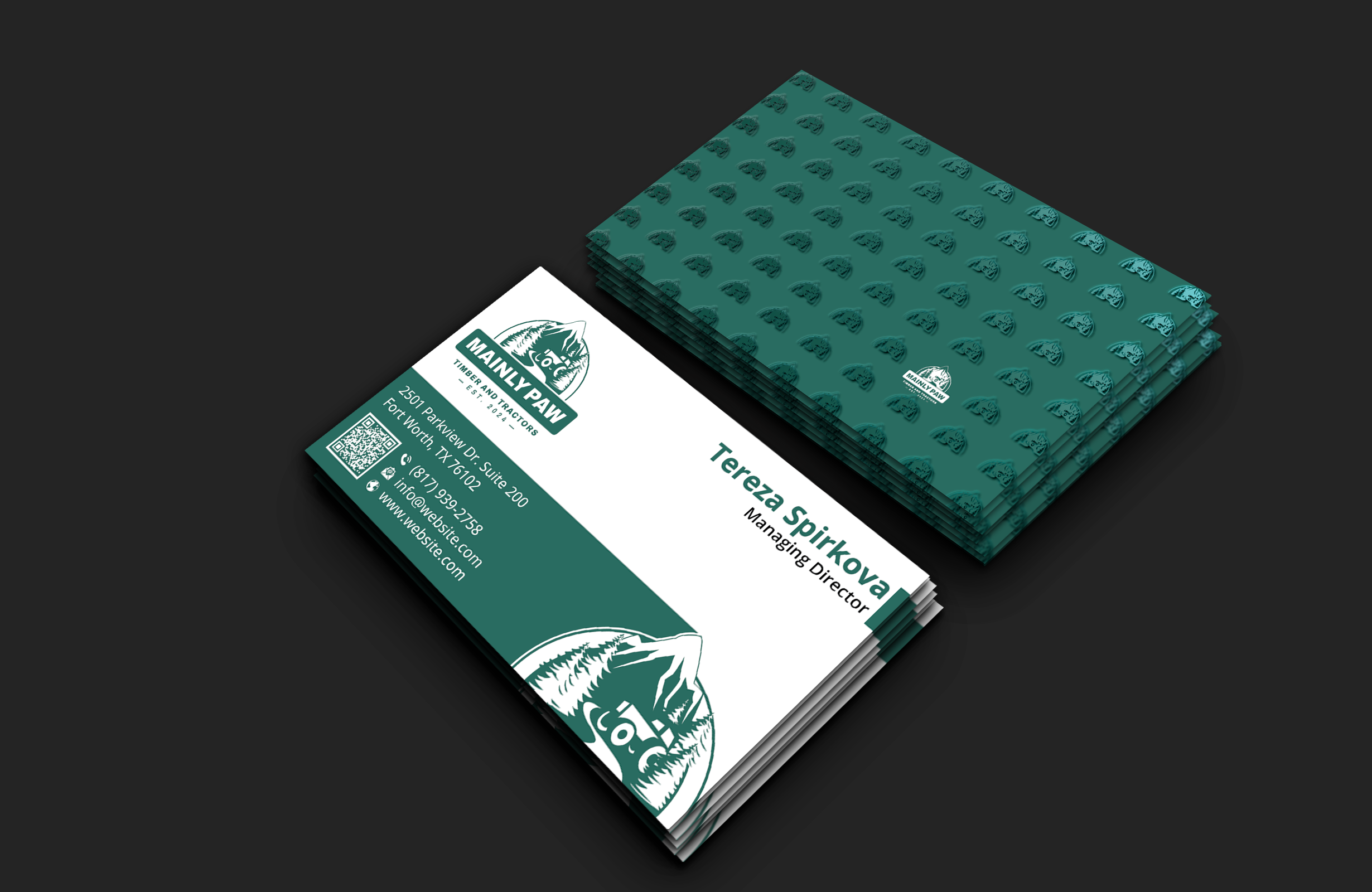 Business Card Design by DesignerShahadat for Mainely Paws LLC | Design #33086360
